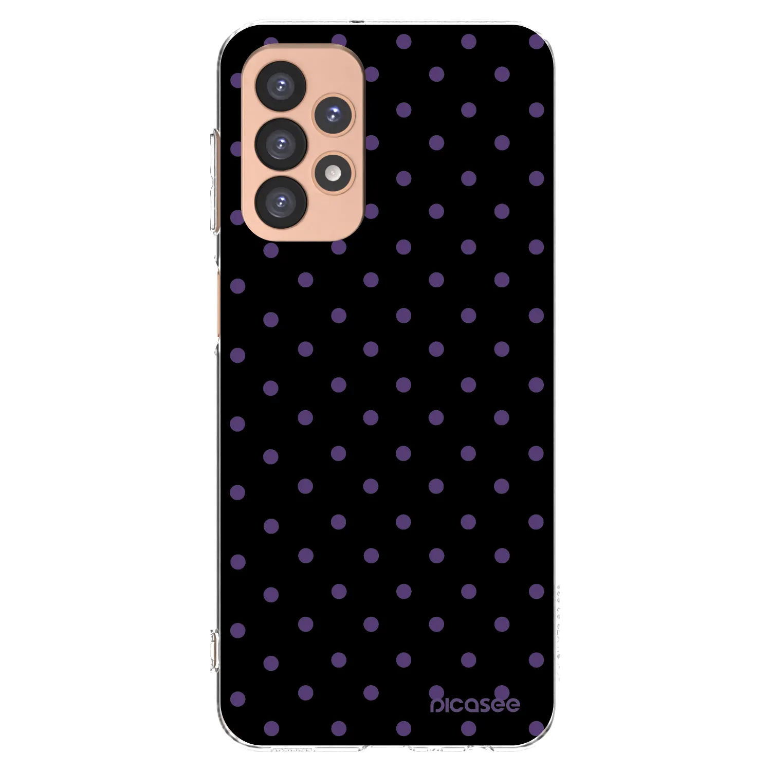 Picasee átlátszó szilikon tok az alábbi mobiltelefonokra Samsung Galaxy A23 A236B 5G - Flickers