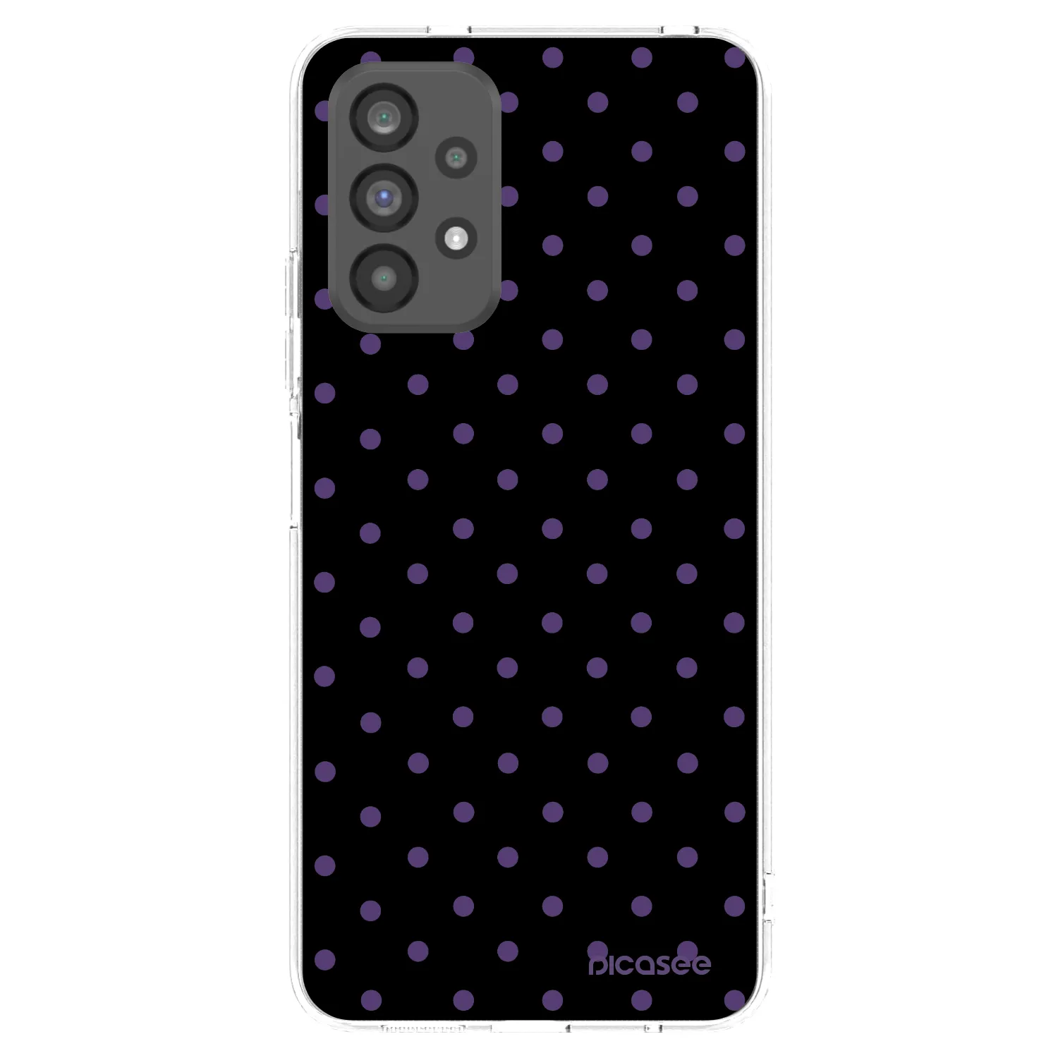 Picasee átlátszó szilikon tok az alábbi mobiltelefonokra Samsung Galaxy A73 5G - Flickers