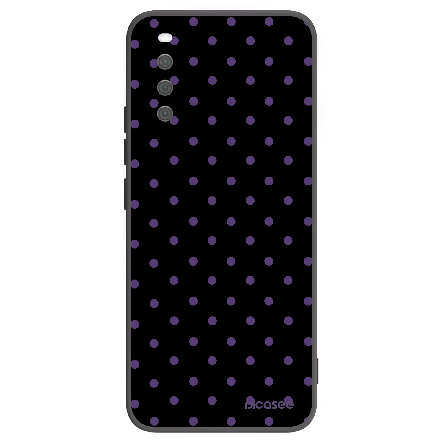 Picasee fekete szilikon tok az alábbi mobiltelefonokra Sony Xperia 10 III - Flickers
