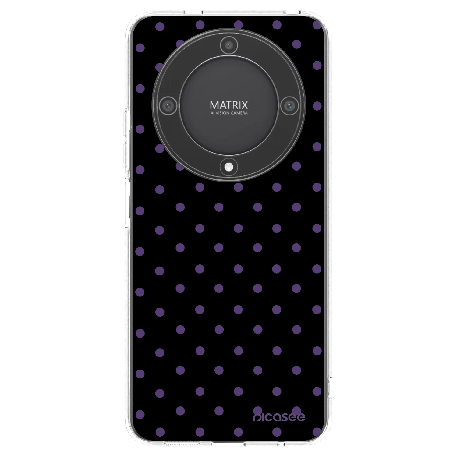 Picasee átlátszó szilikon tok az alábbi mobiltelefonokra Honor Magic5 Lite 5G - Flickers