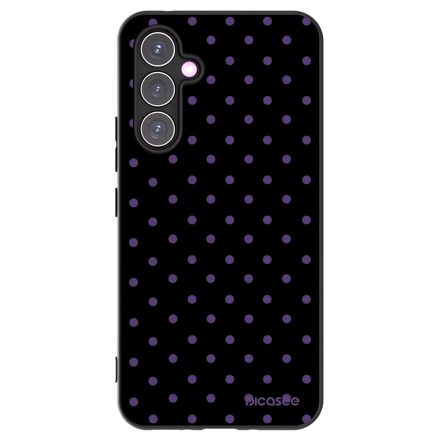 Picasee fekete szilikon tok az alábbi mobiltelefonokra Samsung Galaxy A54 5G A546B - Flickers