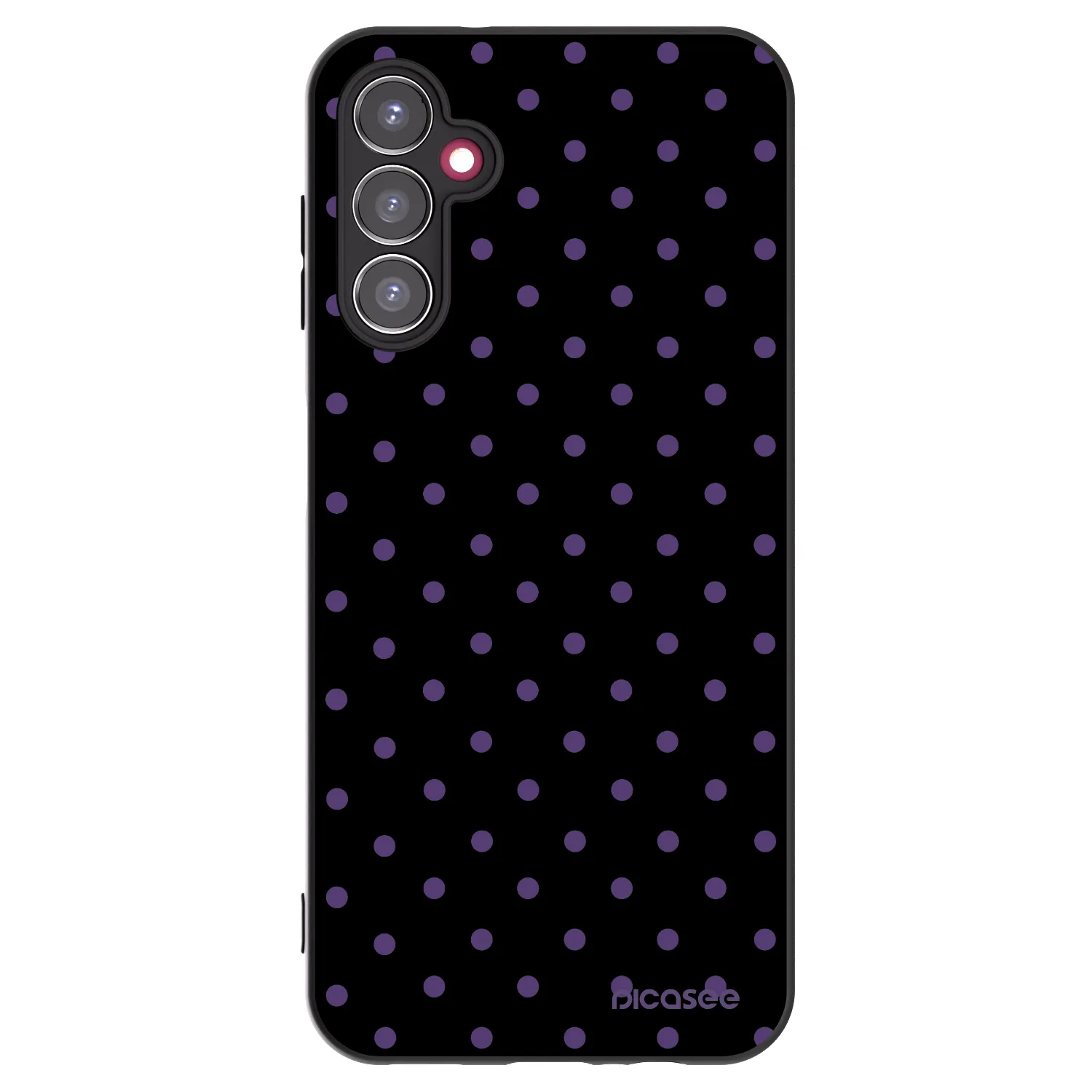 Picasee fekete szilikon tok az alábbi mobiltelefonokra Samsung Galaxy A14 4G A145R - Flickers