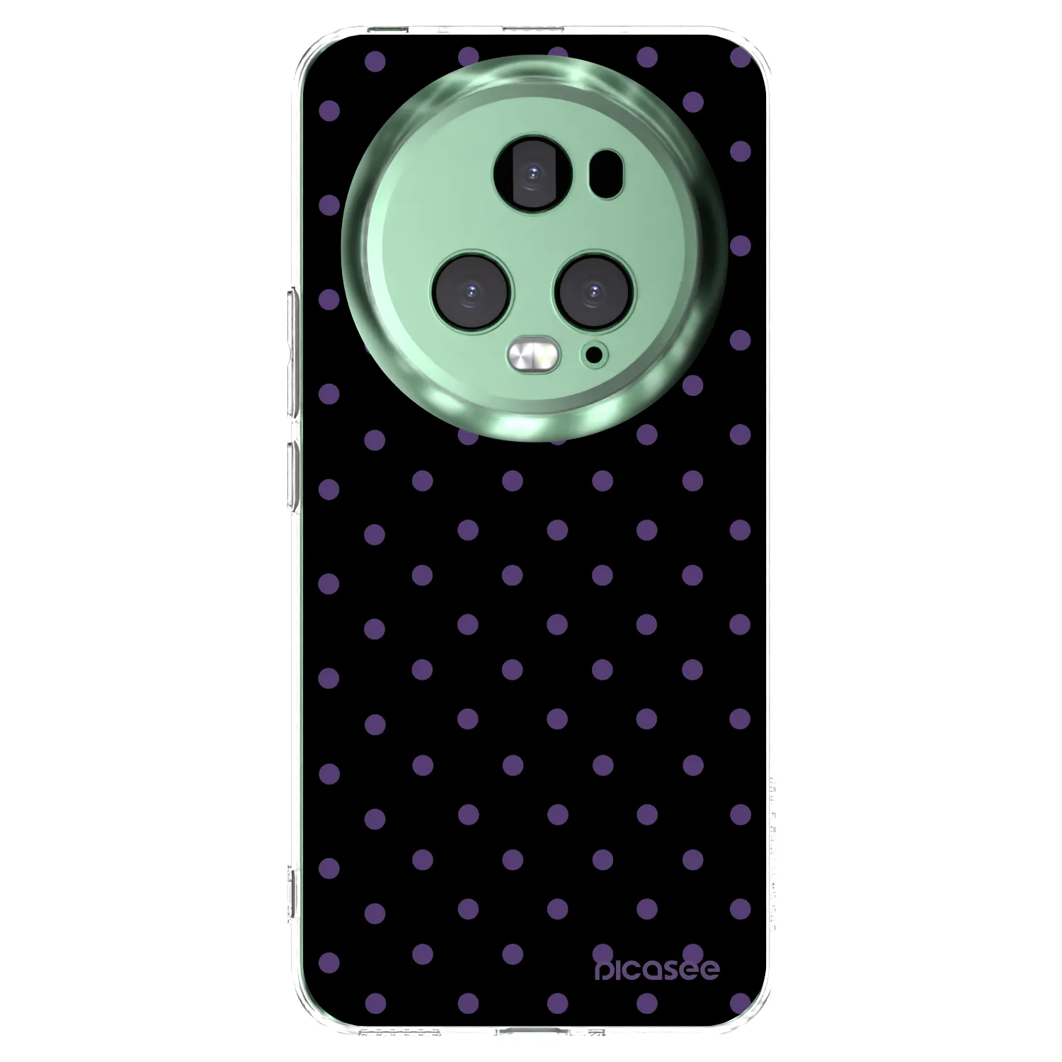 Picasee átlátszó szilikon tok az alábbi mobiltelefonokra Honor Magic5 Pro - Flickers