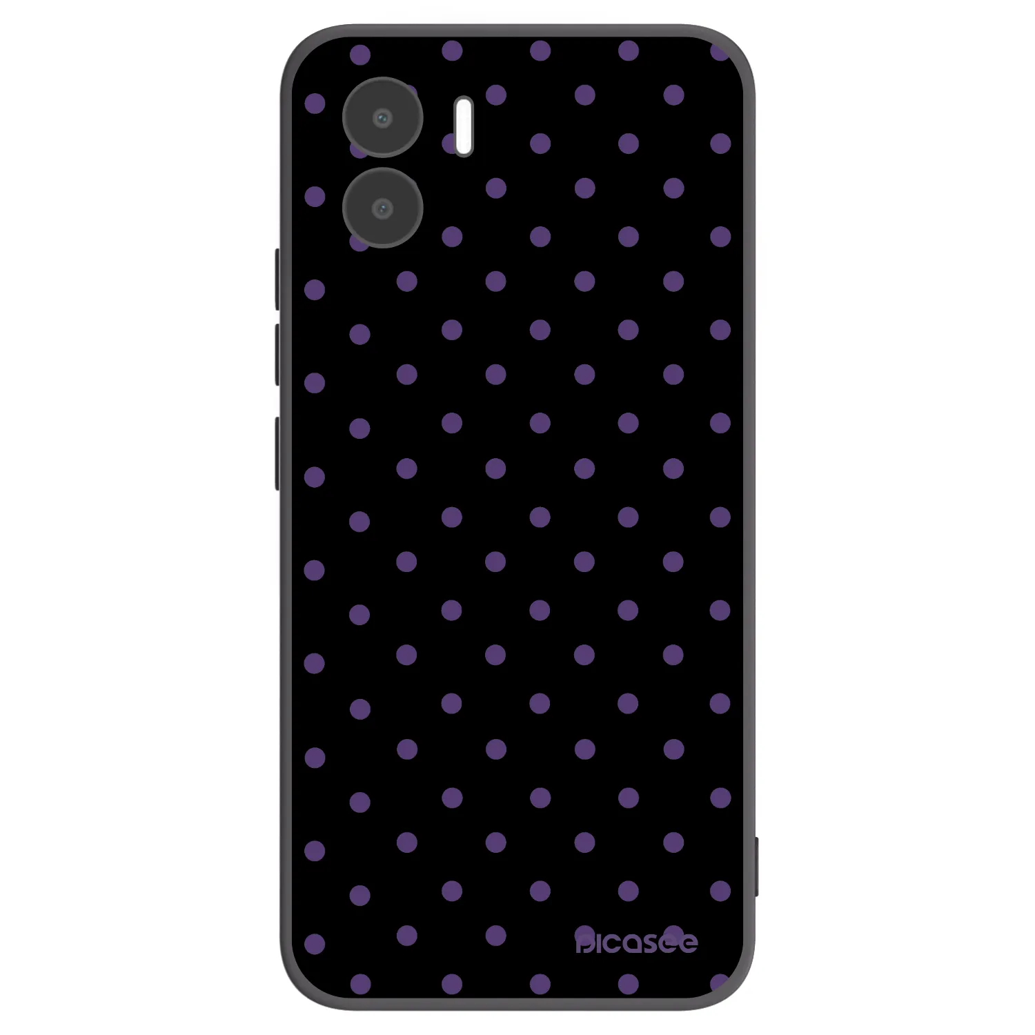 Picasee fekete szilikon tok az alábbi mobiltelefonokra Xiaomi Redmi A2 - Flickers