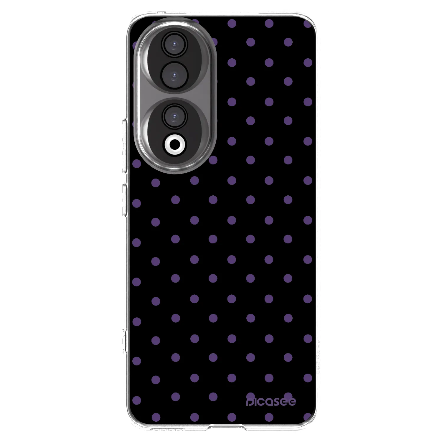 Picasee átlátszó szilikon tok az alábbi mobiltelefonokra Honor 90 5G - Flickers