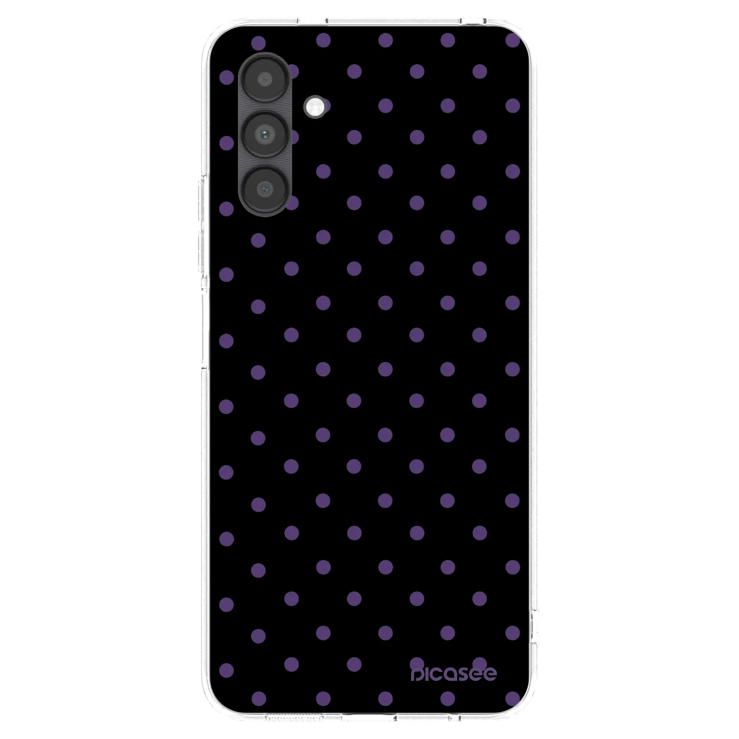 Picasee átlátszó szilikon tok az alábbi mobiltelefonokra Samsung Galaxy A04s A047F - Flickers