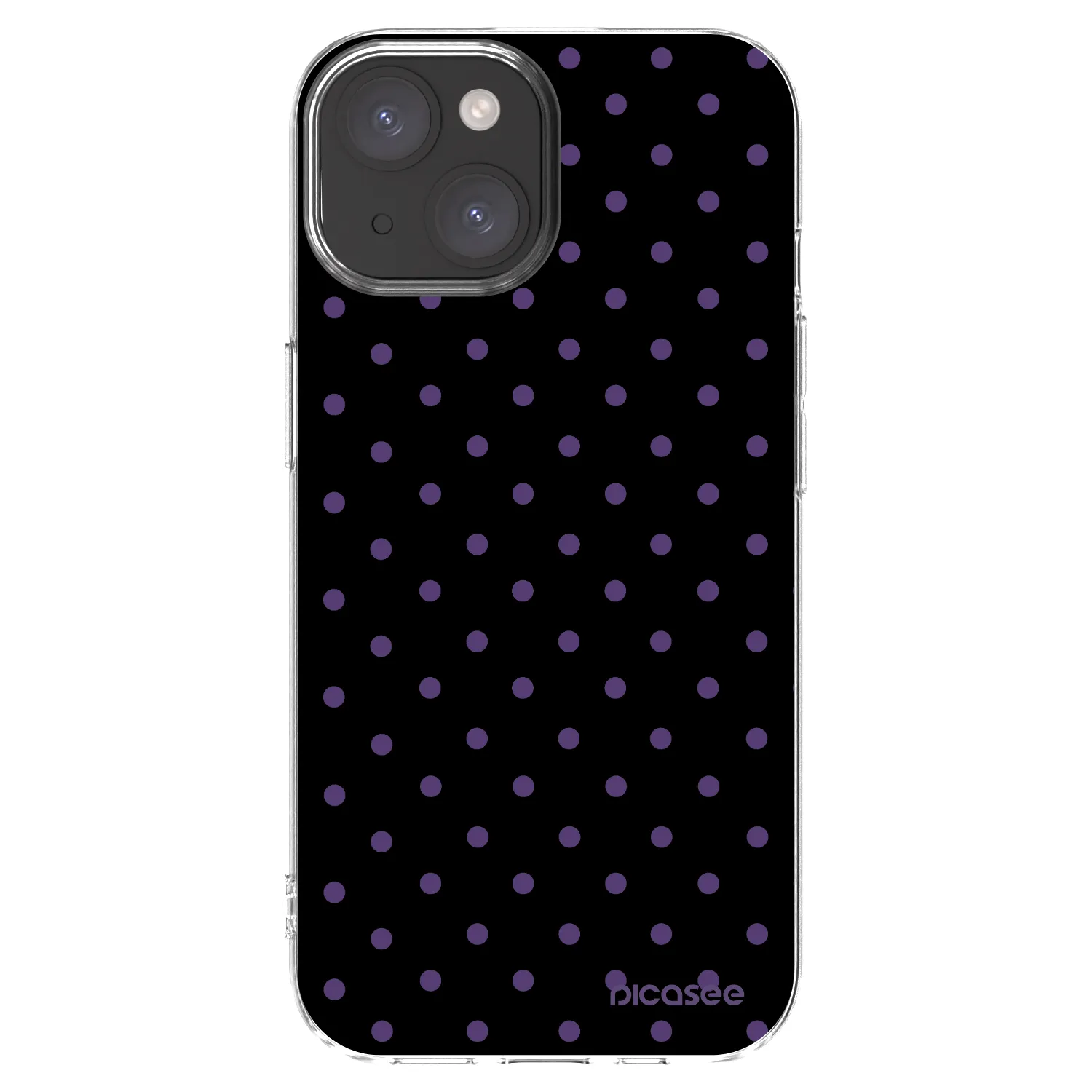 Picasee átlátszó szilikon tok az alábbi mobiltelefonokra Apple iPhone 15 - Flickers