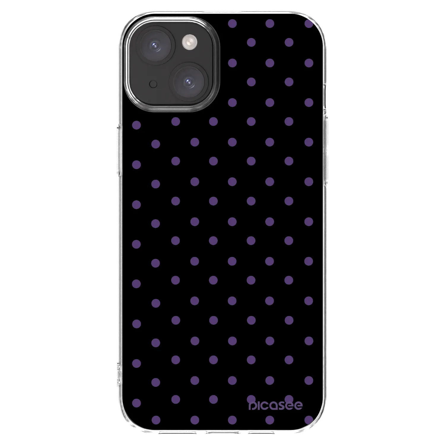 Picasee átlátszó szilikon tok az alábbi mobiltelefonokra Apple iPhone 15 Plus - Flickers