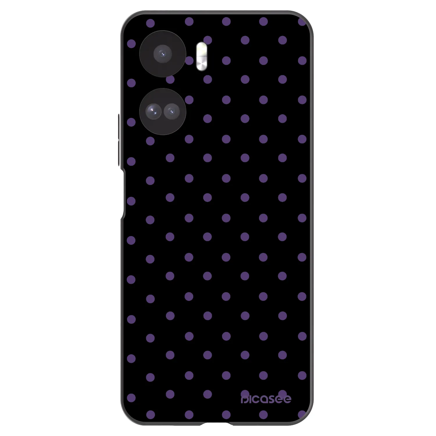 Picasee fekete szilikon tok az alábbi mobiltelefonokra Honor 90 Lite 5G - Flickers