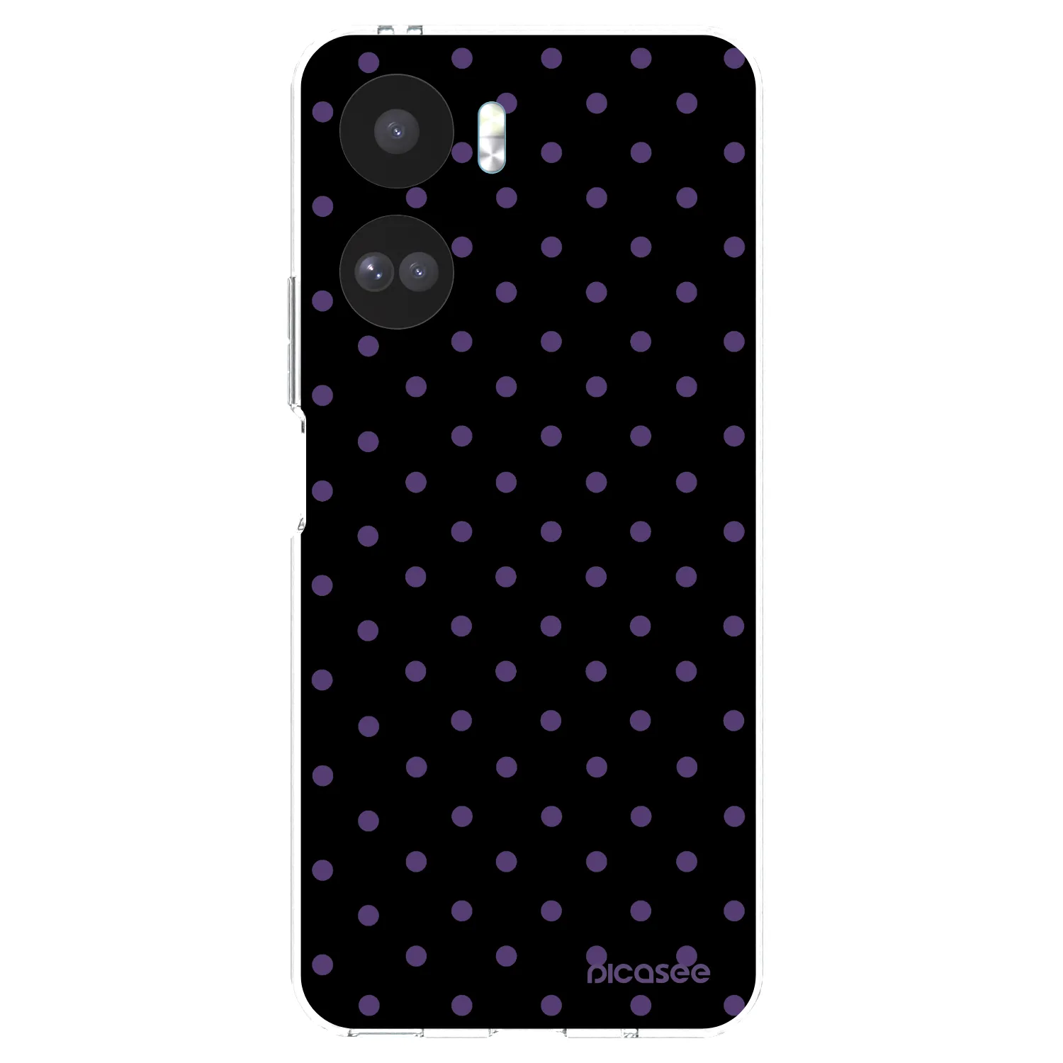 Picasee átlátszó szilikon tok az alábbi mobiltelefonokra Honor 90 Lite 5G - Flickers