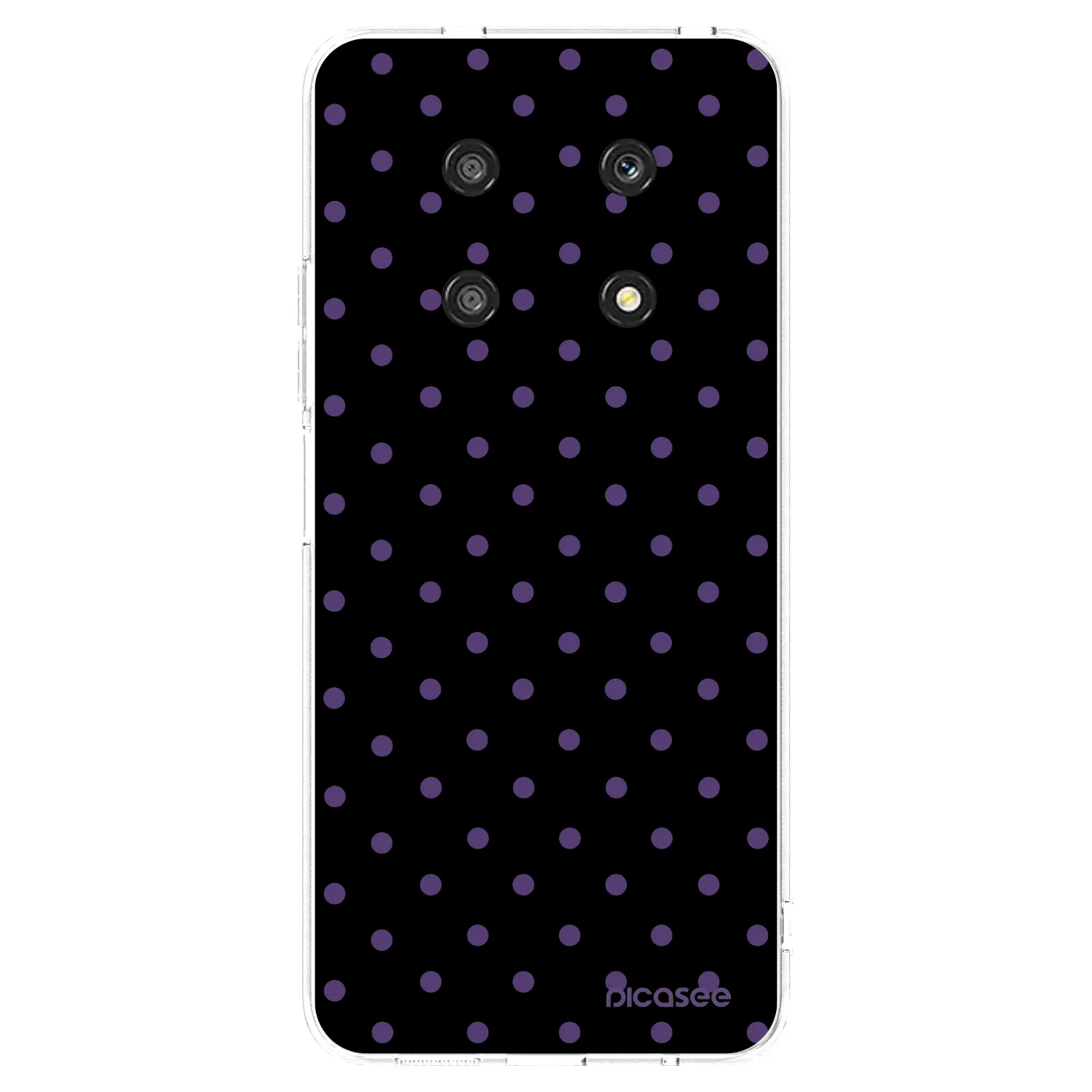 Picasee átlátszó szilikon tok az alábbi mobiltelefonokra Honor Magic4 Lite 5G - Flickers