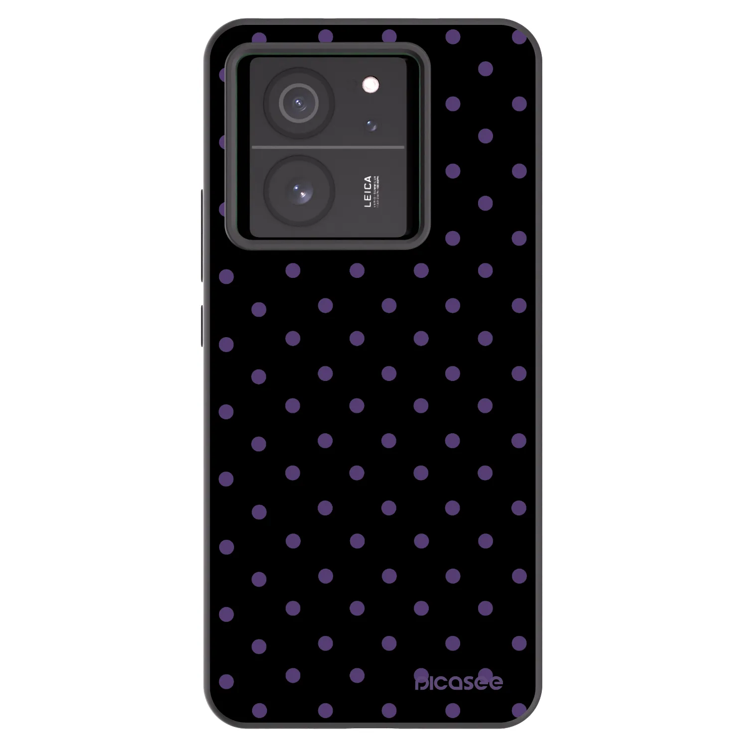 Picasee fekete szilikon tok az alábbi mobiltelefonokra Xiaomi 13T Pro - Flickers