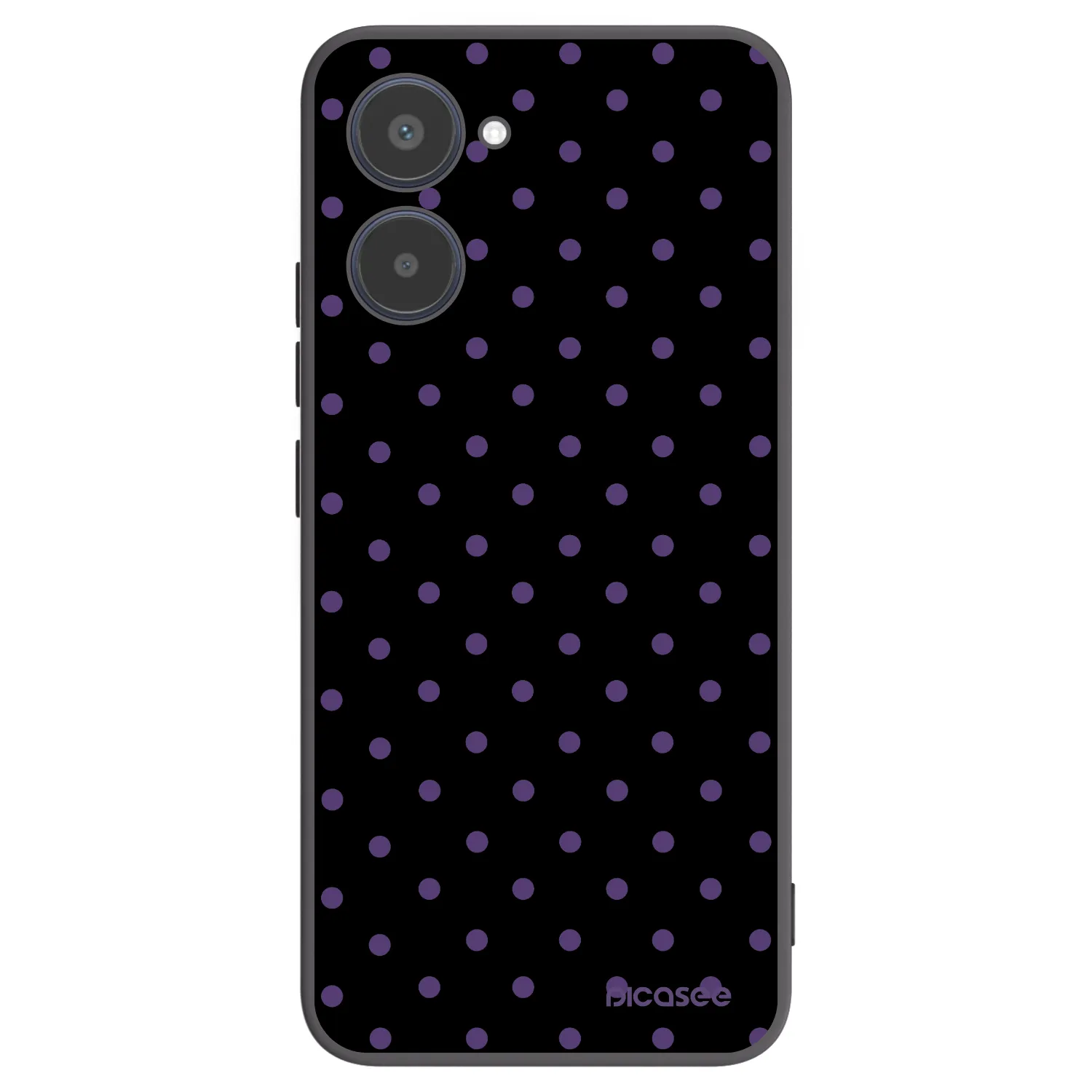 Picasee fekete szilikon tok az alábbi mobiltelefonokra Realme 10 4G - Flickers