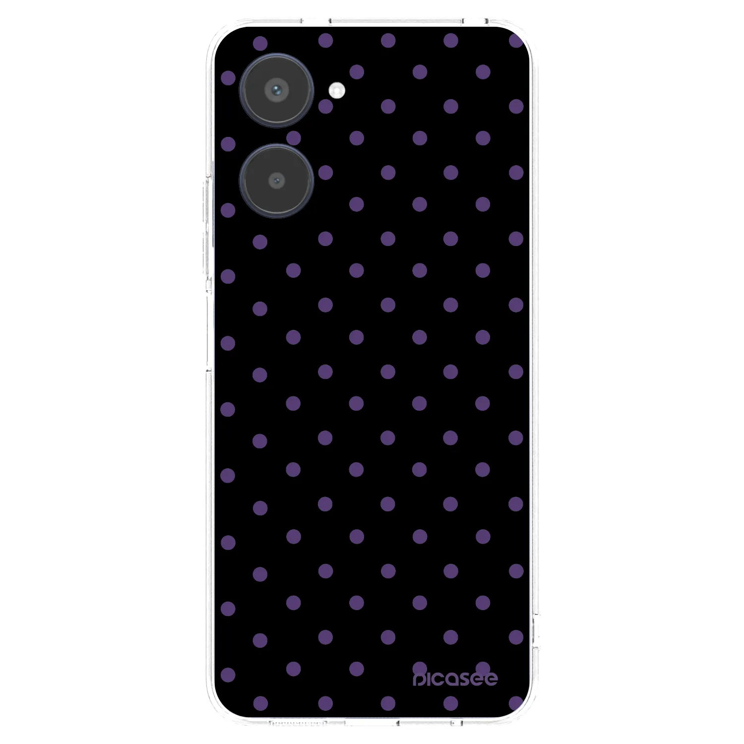 Picasee átlátszó szilikon tok az alábbi mobiltelefonokra Realme 10 4G - Flickers