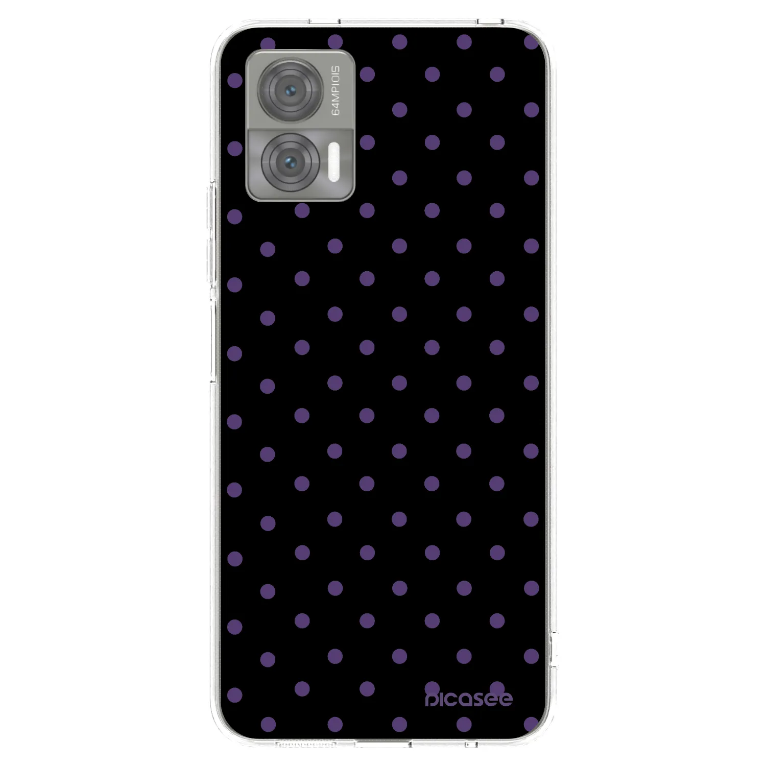 Picasee átlátszó szilikon tok az alábbi mobiltelefonokra Motorola Edge 30 Neo - Flickers