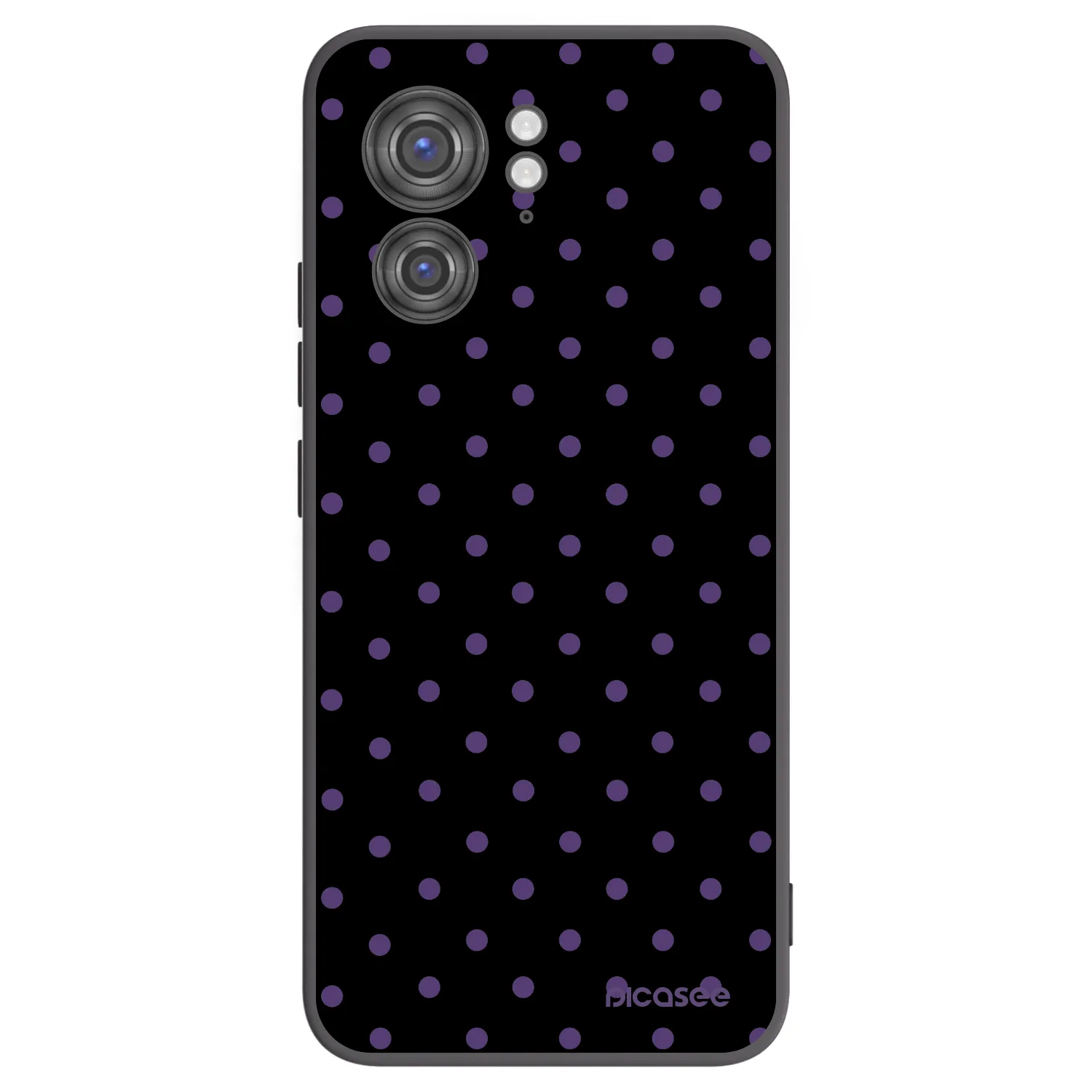 Picasee fekete szilikon tok az alábbi mobiltelefonokra Motorola Edge 40 - Flickers