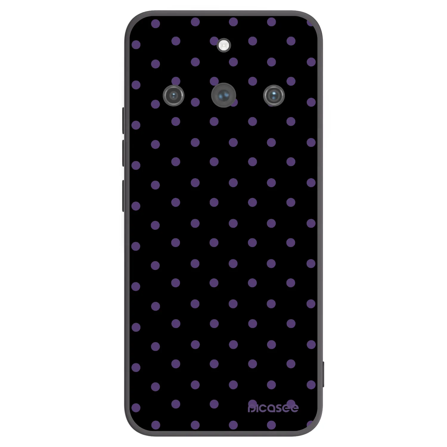 Picasee fekete szilikon tok az alábbi mobiltelefonokra Realme 11 Pro+ - Flickers