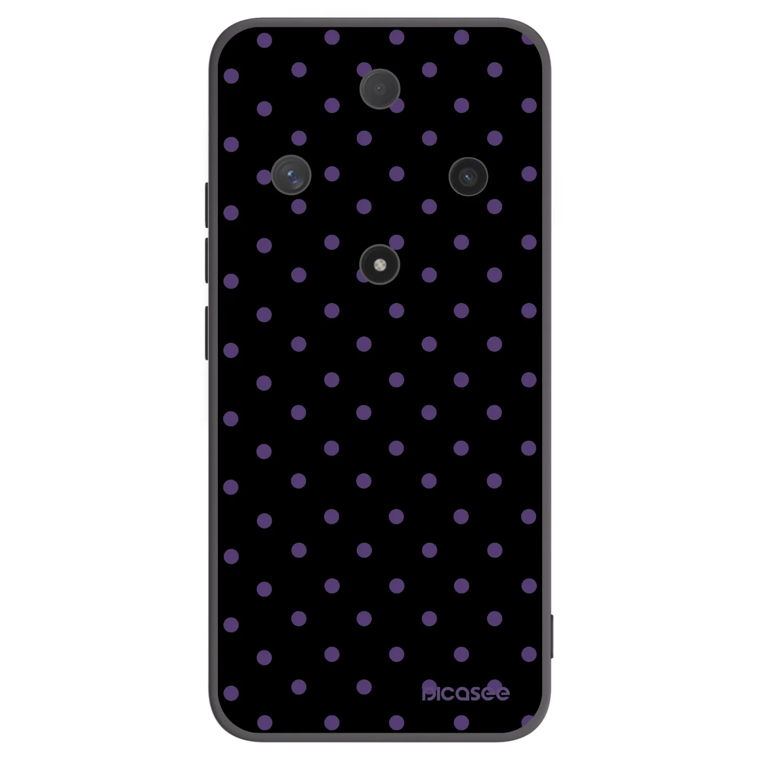 Picasee fekete szilikon tok az alábbi mobiltelefonokra Honor Magic6 Lite 5G - Flickers