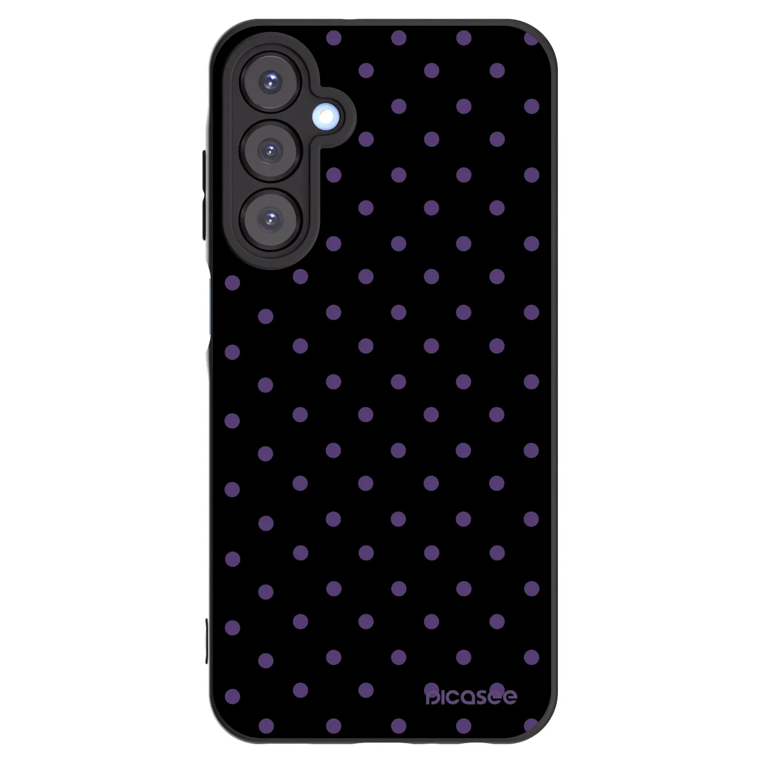 Picasee fekete szilikon tok az alábbi mobiltelefonokra Samsung Galaxy A25 A256B 5G - Flickers