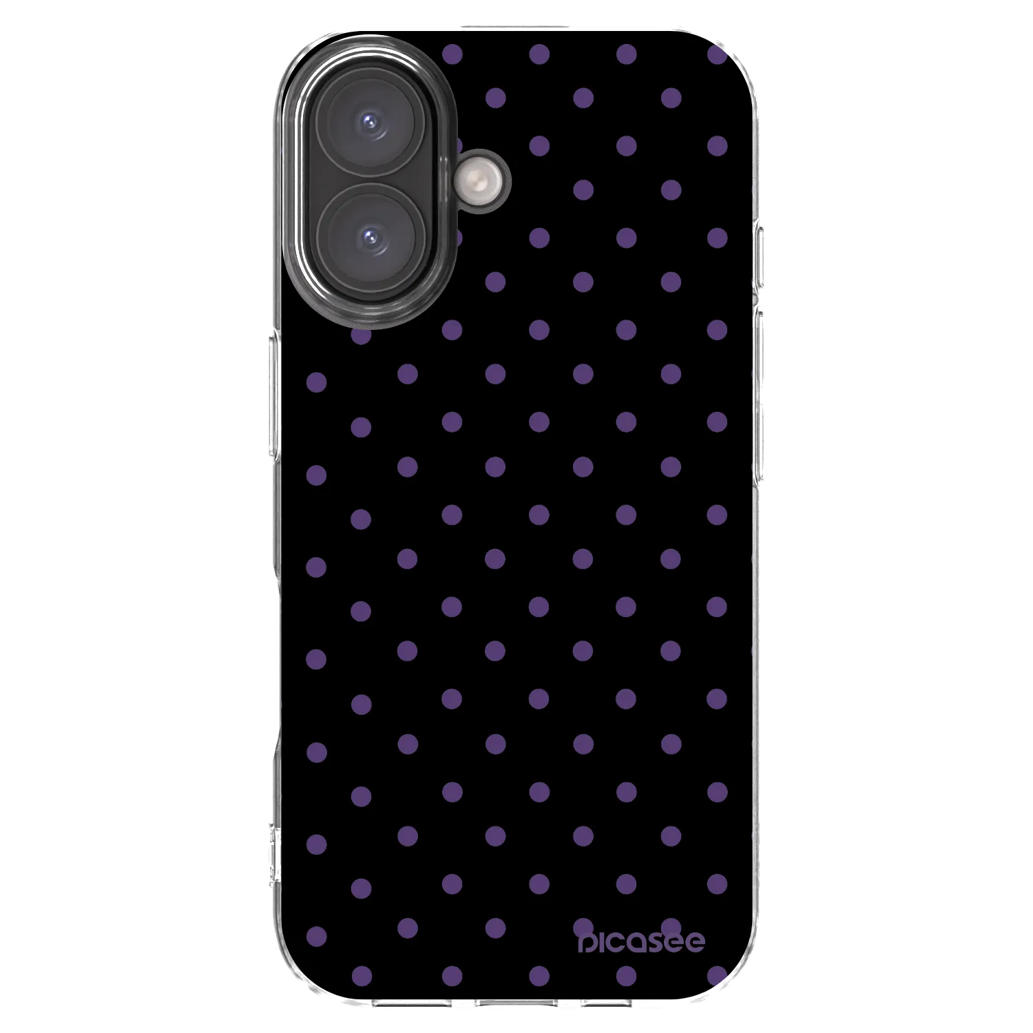Picasee átlátszó szilikon tok az alábbi mobiltelefonokra Apple iPhone 16 - Flickers