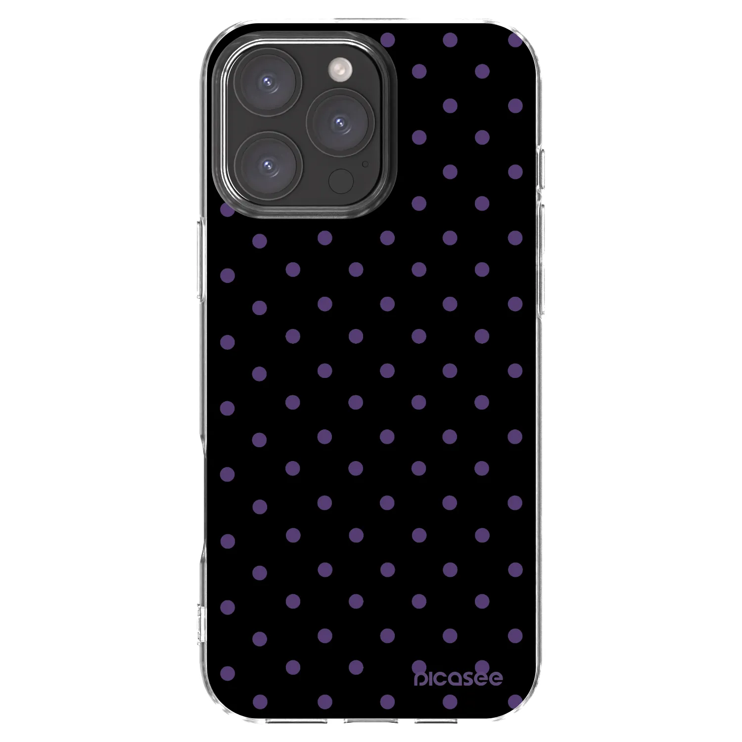 Picasee átlátszó szilikon tok az alábbi mobiltelefonokra Apple iPhone 16 Pro Max - Flickers