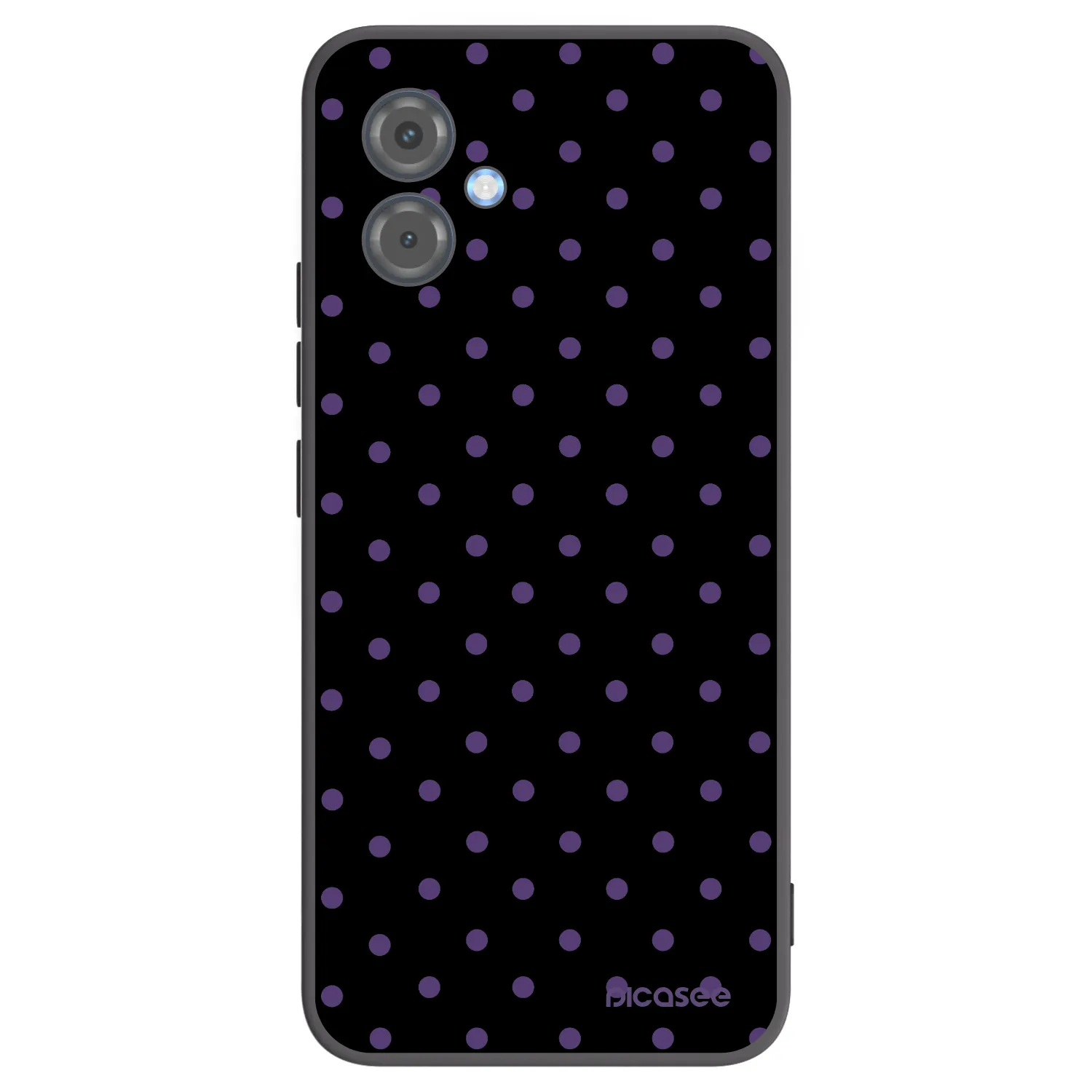 Picasee fekete szilikon tok az alábbi mobiltelefonokra Motorola Moto G14 - Flickers