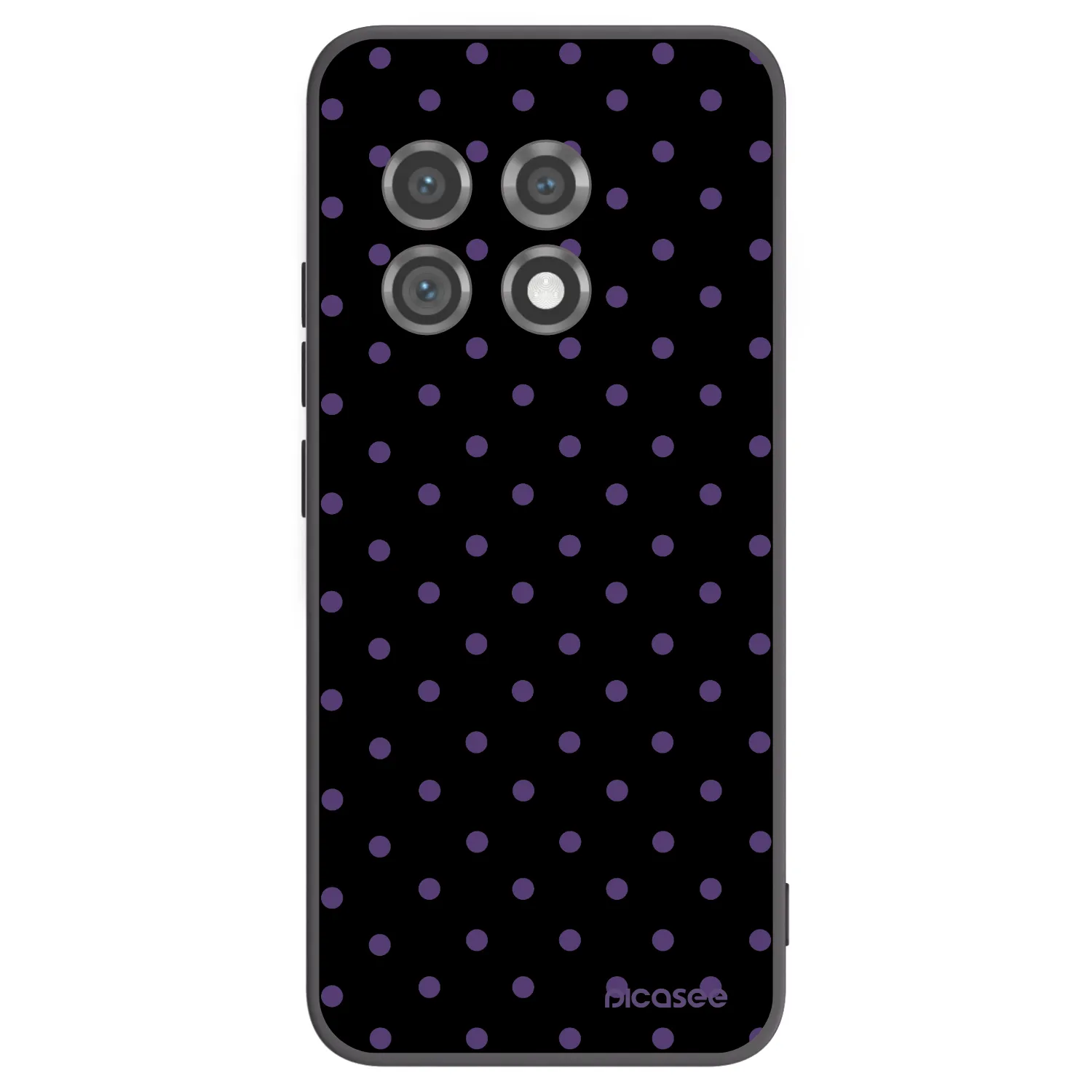 Picasee fekete szilikon tok az alábbi mobiltelefonokra OnePlus 11 5G - Flickers