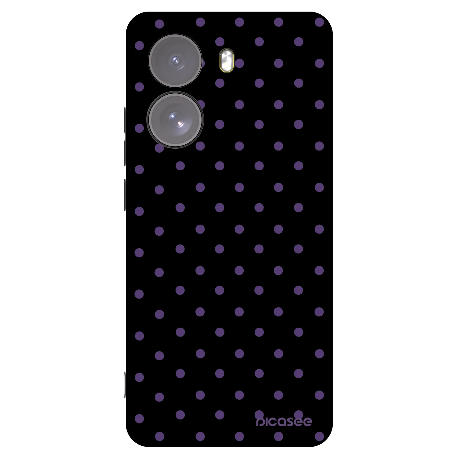 Picasee fekete szilikon tok az alábbi mobiltelefonokra Xiaomi Poco X7 - Flickers
