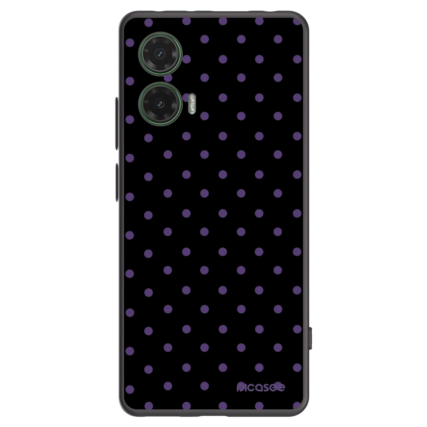 Picasee fekete szilikon tok az alábbi mobiltelefonokra Motorola Moto G35 5G - Flickers