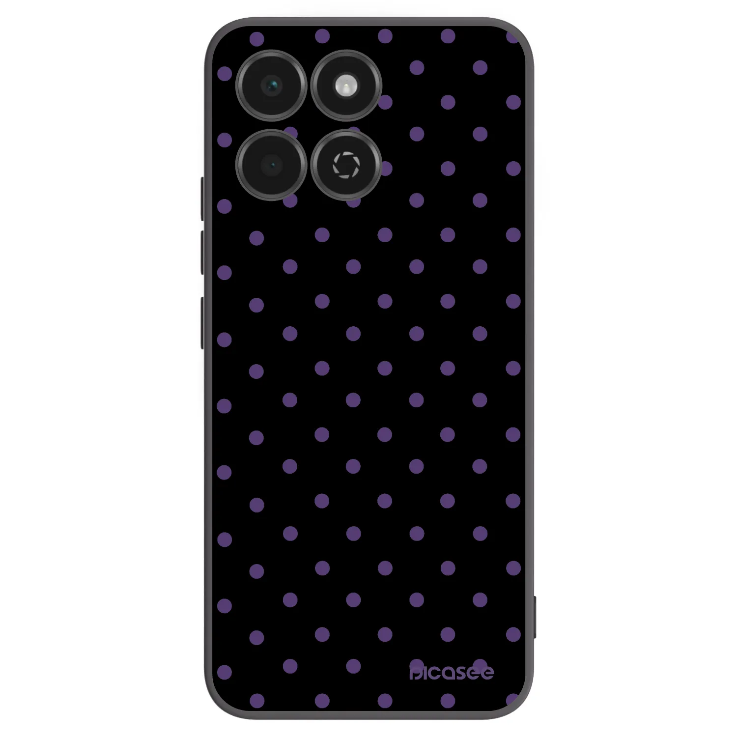 Picasee fekete szilikon tok az alábbi mobiltelefonokra Honor 200 Smart 5G - Flickers