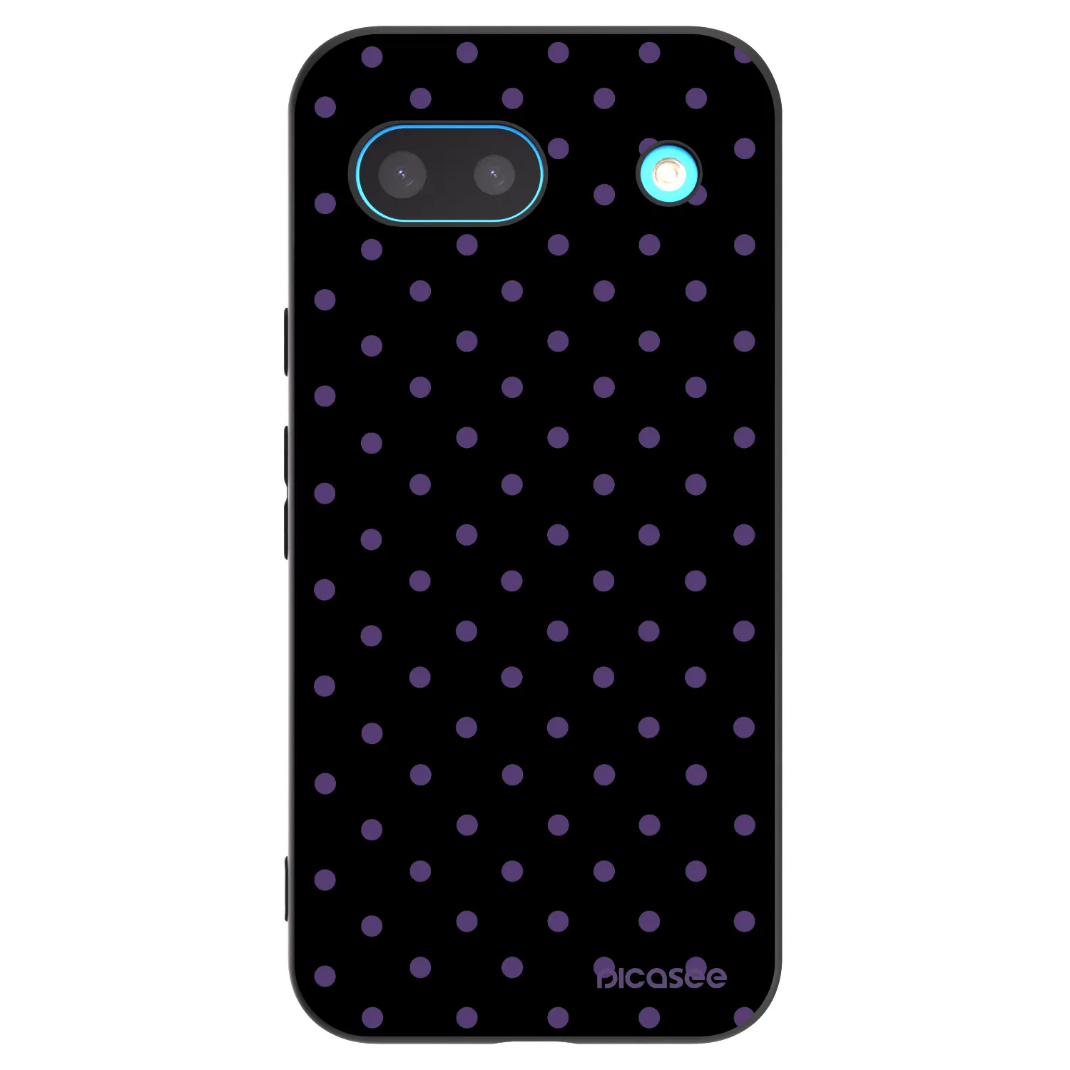 Picasee fekete szilikon tok az alábbi mobiltelefonokra Google Pixel 8 - Flickers