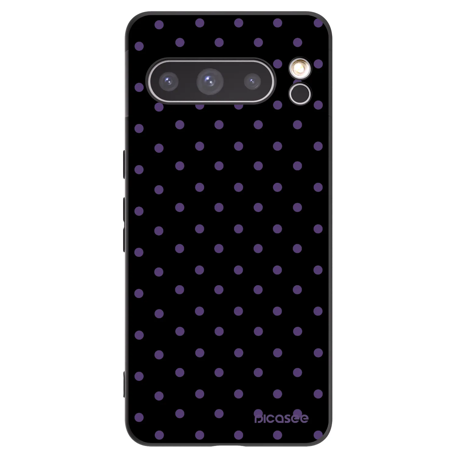 Picasee fekete szilikon tok az alábbi mobiltelefonokra Google Pixel 8 Pro - Flickers