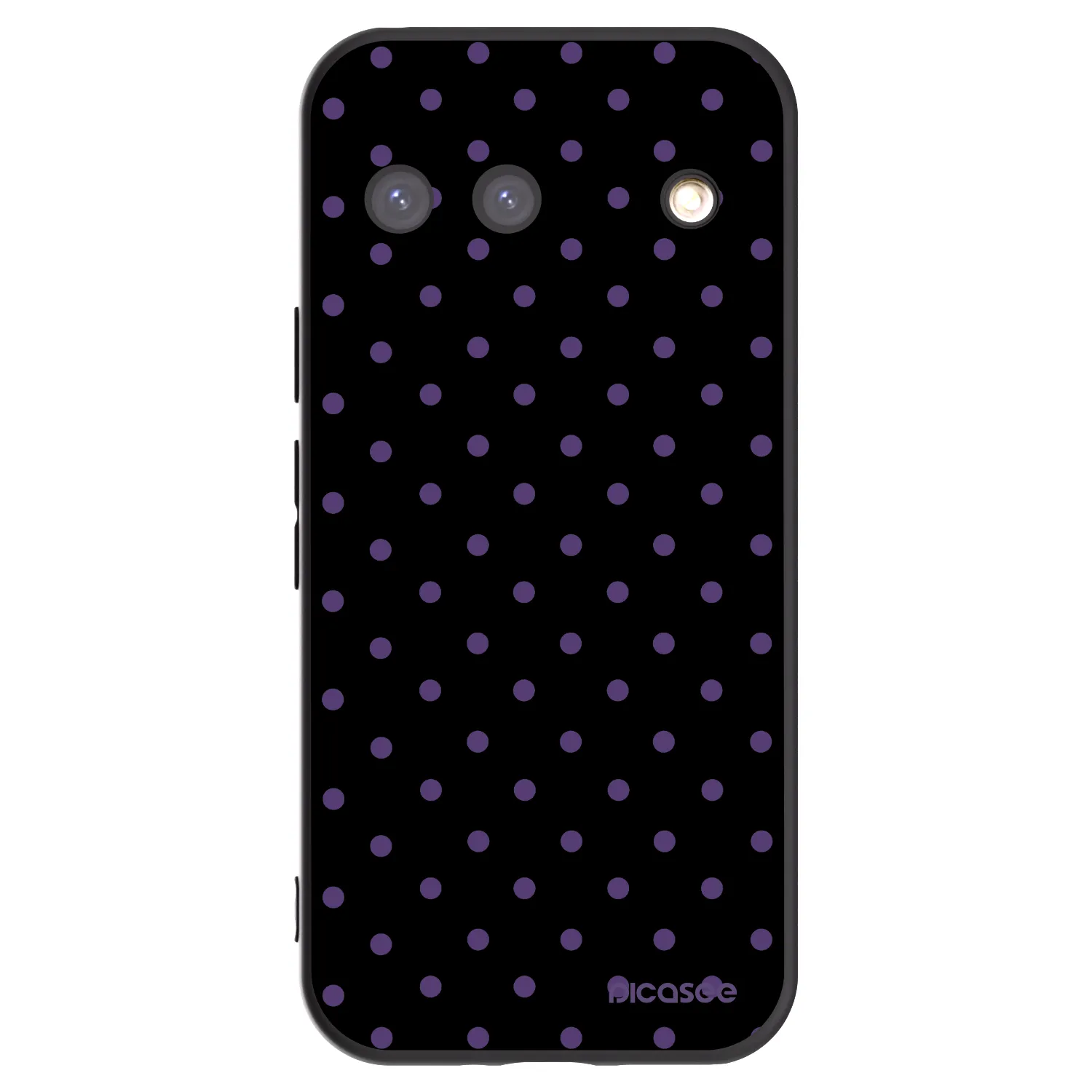 Picasee fekete szilikon tok az alábbi mobiltelefonokra Google Pixel 9 - Flickers