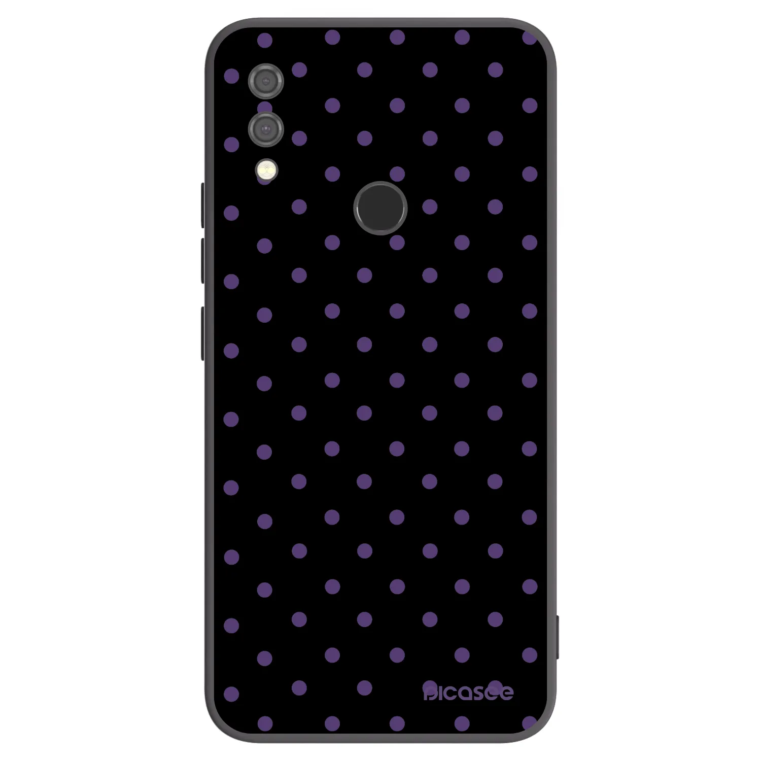 Picasee fekete szilikon tok az alábbi mobiltelefonokra Xiaomi Redmi Note 7 - Flickers