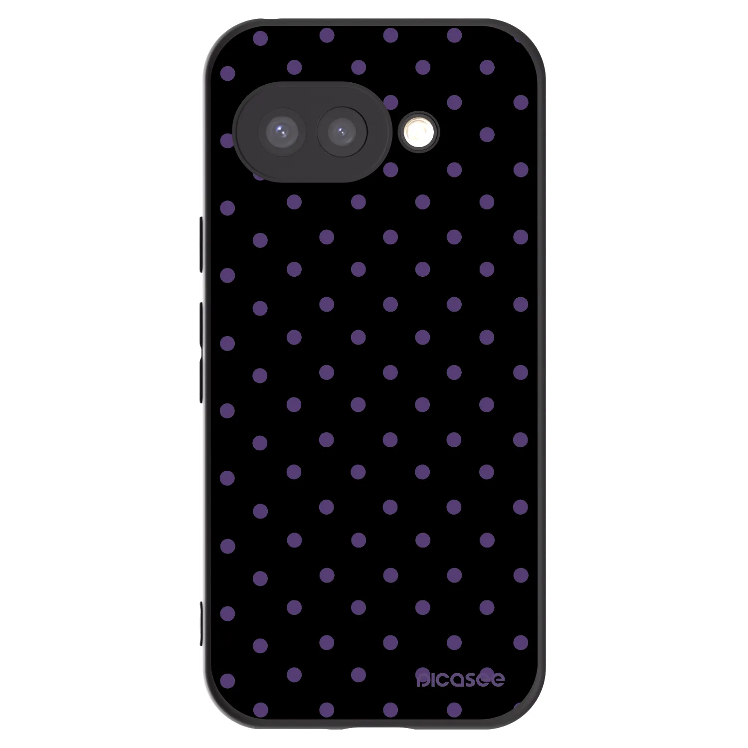 Picasee fekete szilikon tok az alábbi mobiltelefonokra Google Pixel 9a - Flickers