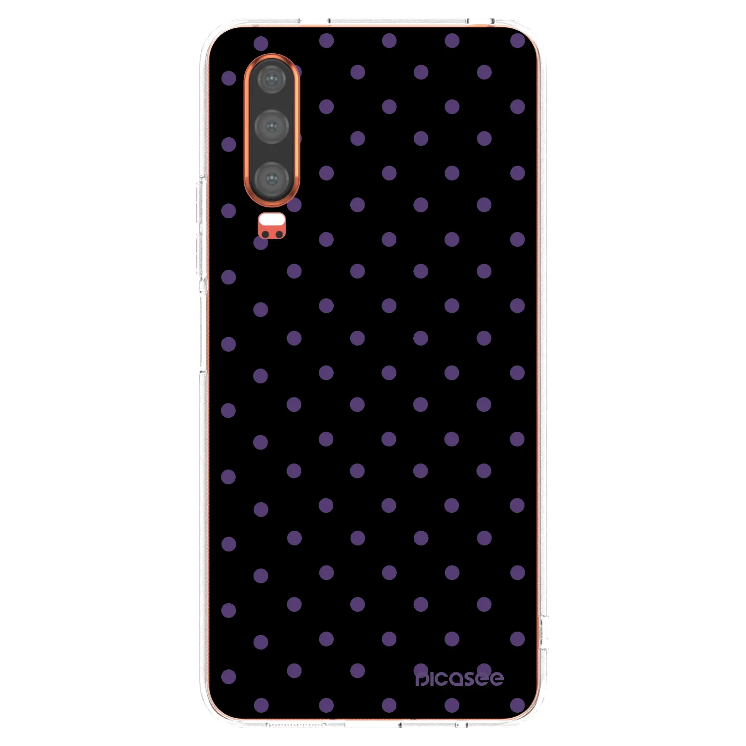 Picasee átlátszó szilikon tok az alábbi mobiltelefonokra Huawei P30 - Flickers