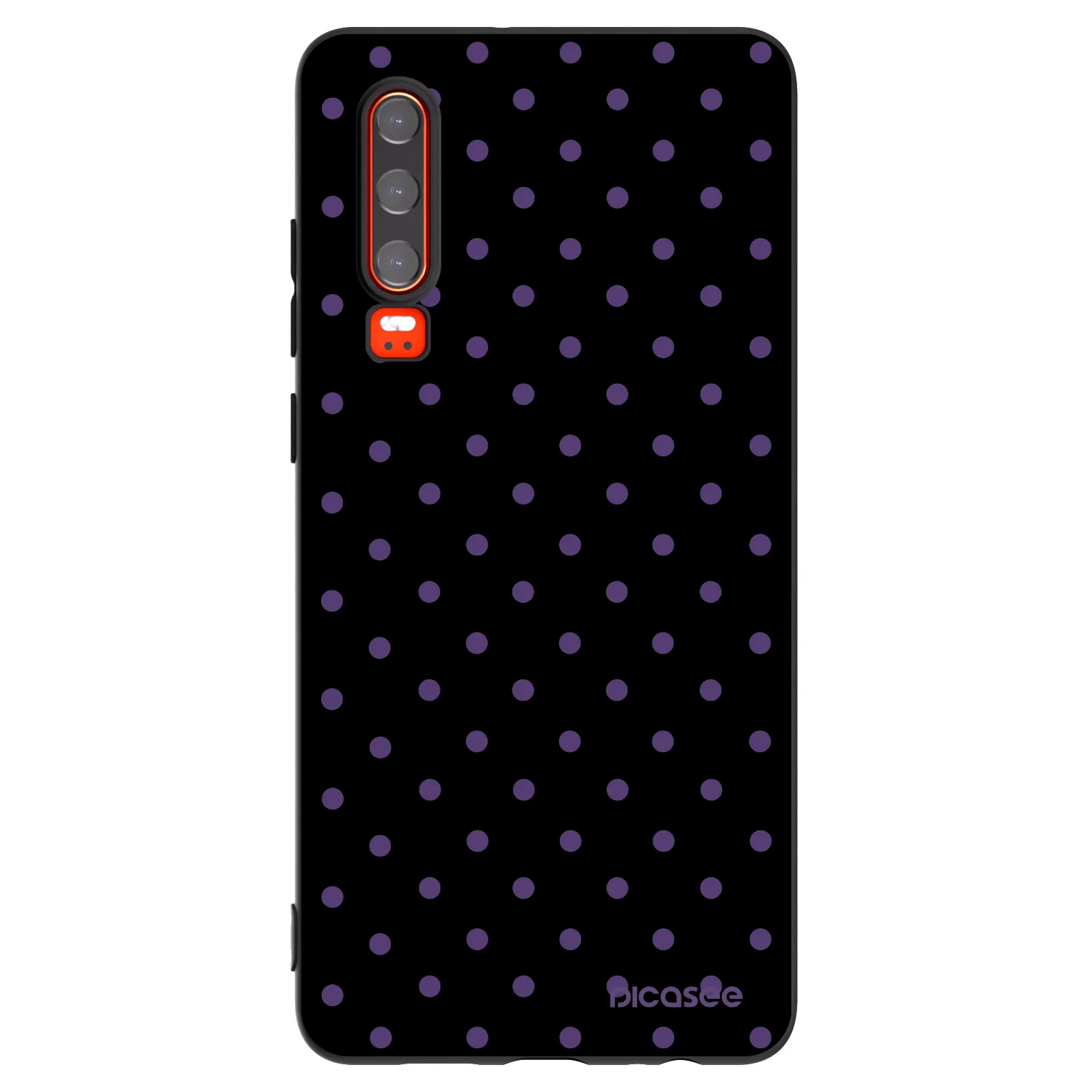 Picasee fekete szilikon tok az alábbi mobiltelefonokra Huawei P30 - Flickers