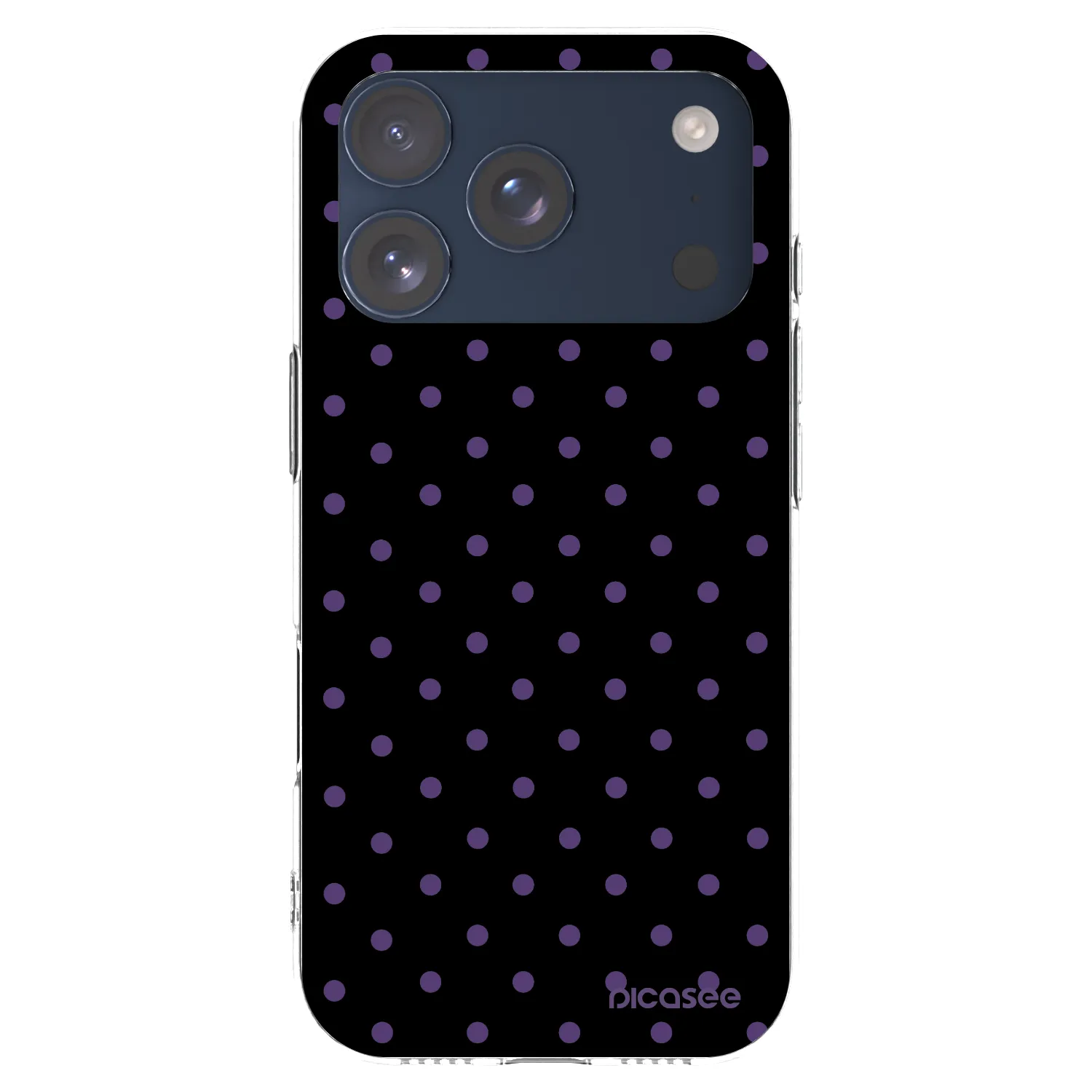 Picasee átlátszó szilikon tok az alábbi mobiltelefonokra Apple iPhone 17 Pro - Flickers