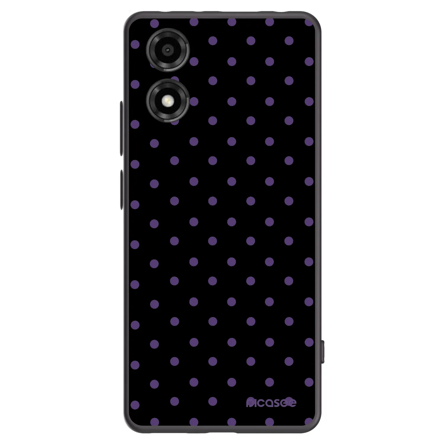 Picasee fekete szilikon tok az alábbi mobiltelefonokra Motorola Moto E14 - Flickers
