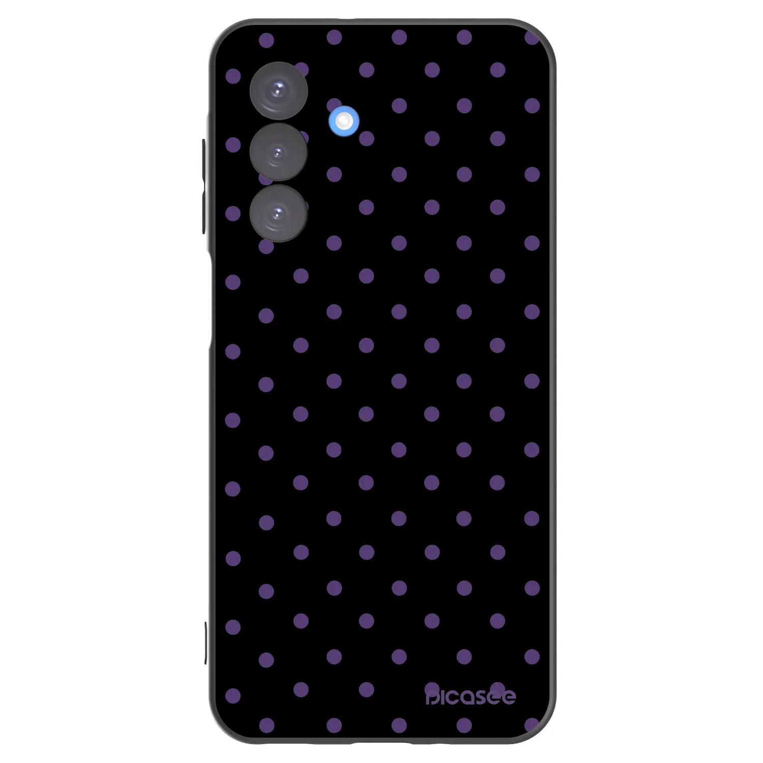 Picasee fekete szilikon tok az alábbi mobiltelefonokra Samsung Galaxy A17 5G - Flickers