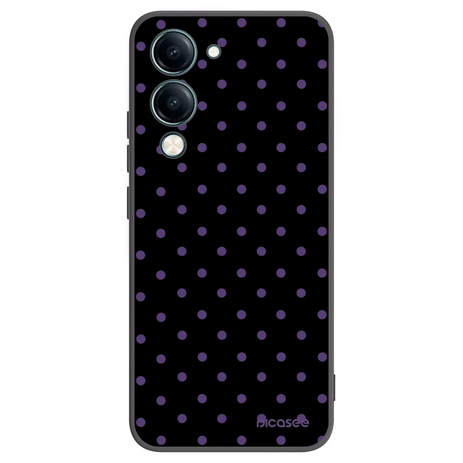 Picasee fekete szilikon tok az alábbi mobiltelefonokra Vivo Y29s 5G - Flickers