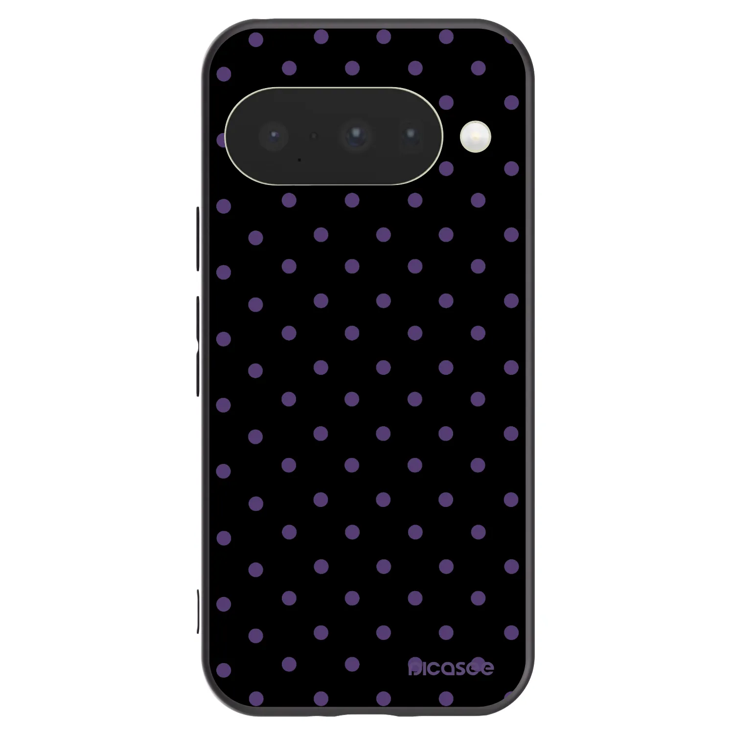 Picasee fekete szilikon tok az alábbi mobiltelefonokra Google Pixel 10 - Flickers