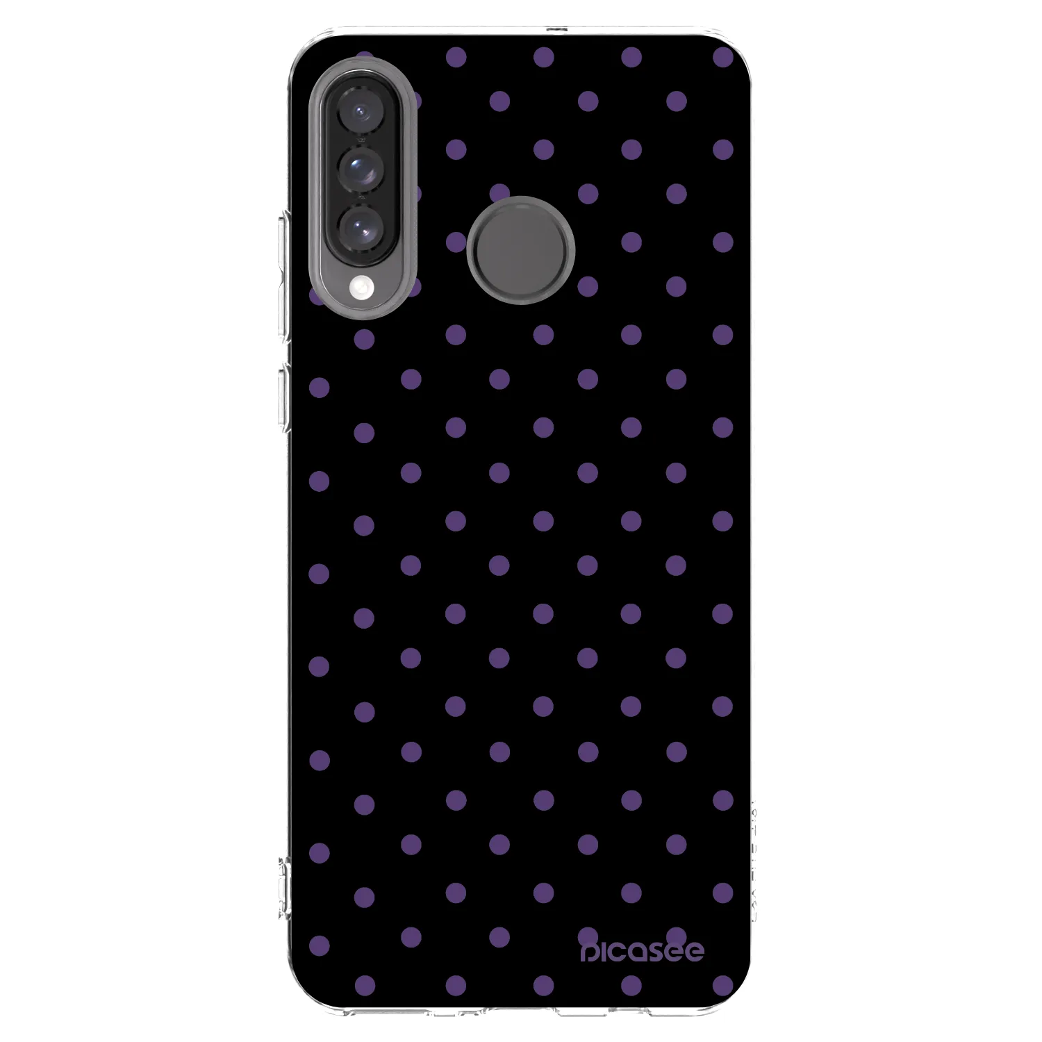 Picasee átlátszó szilikon tok az alábbi mobiltelefonokra Huawei P30 Lite - Flickers