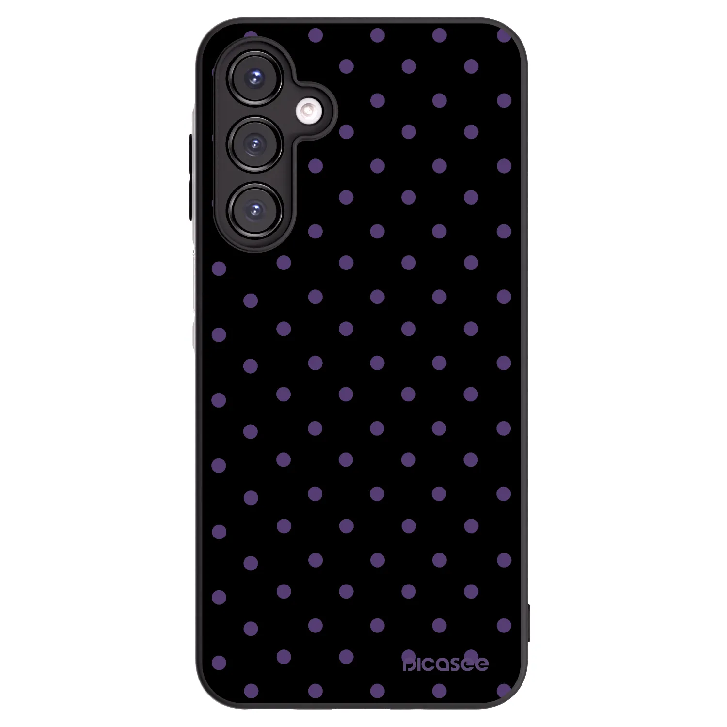 Picasee fekete szilikon tok az alábbi mobiltelefonokra Samsung Galaxy A16 4G - Flickers