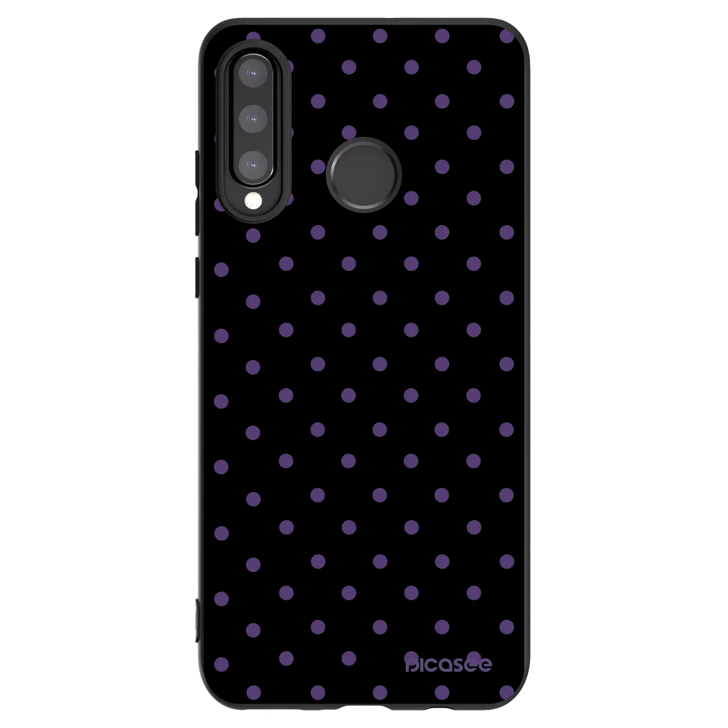 Picasee fekete szilikon tok az alábbi mobiltelefonokra Huawei P30 Lite - Flickers