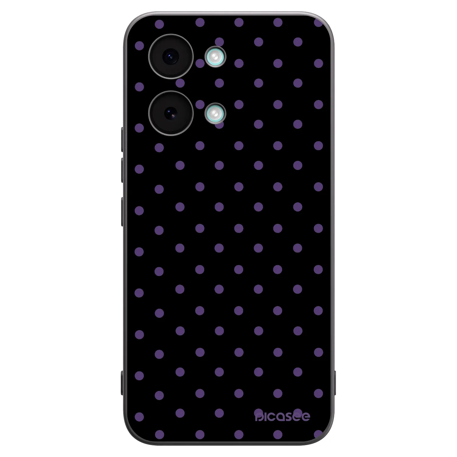 Picasee fekete szilikon tok az alábbi mobiltelefonokra Xiaomi Poco X8 Pro Max - Flickers