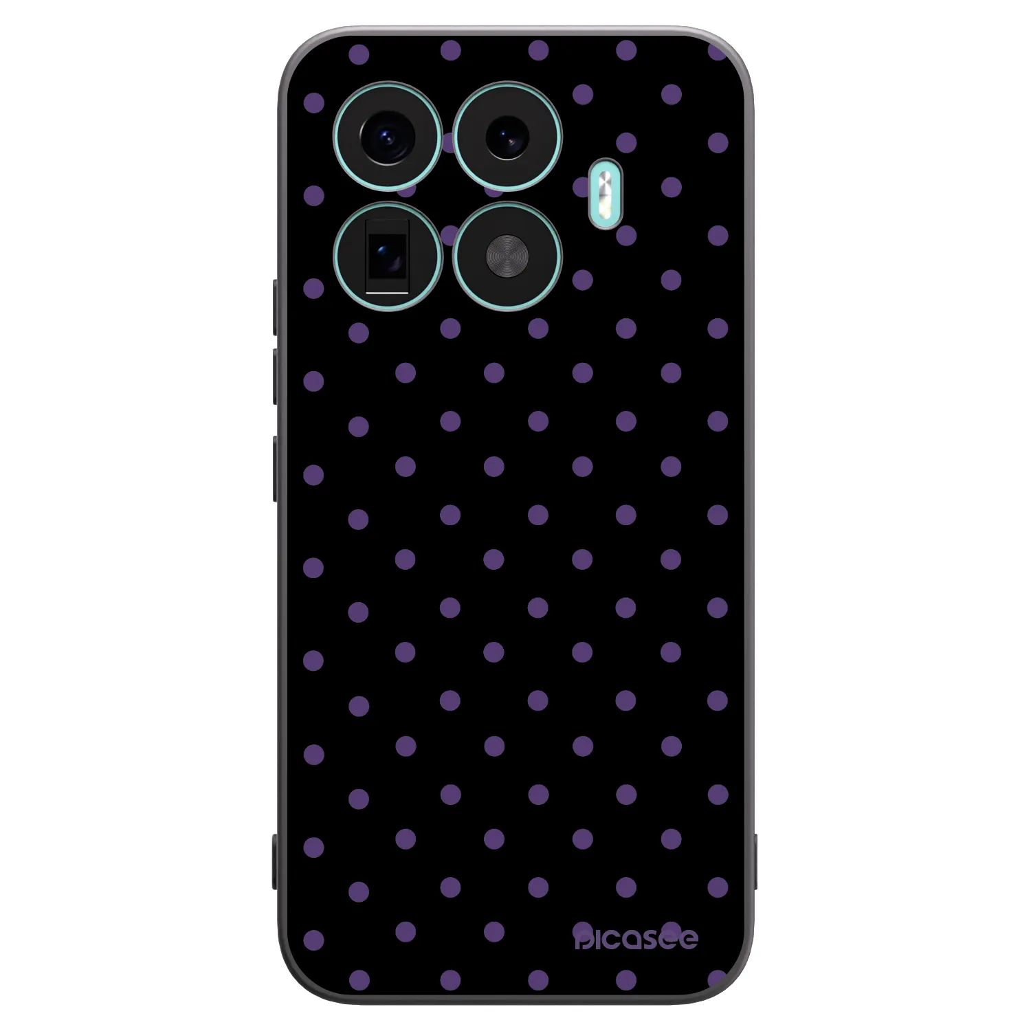Picasee fekete szilikon tok az alábbi mobiltelefonokra Xiaomi 17T Pro - Flickers