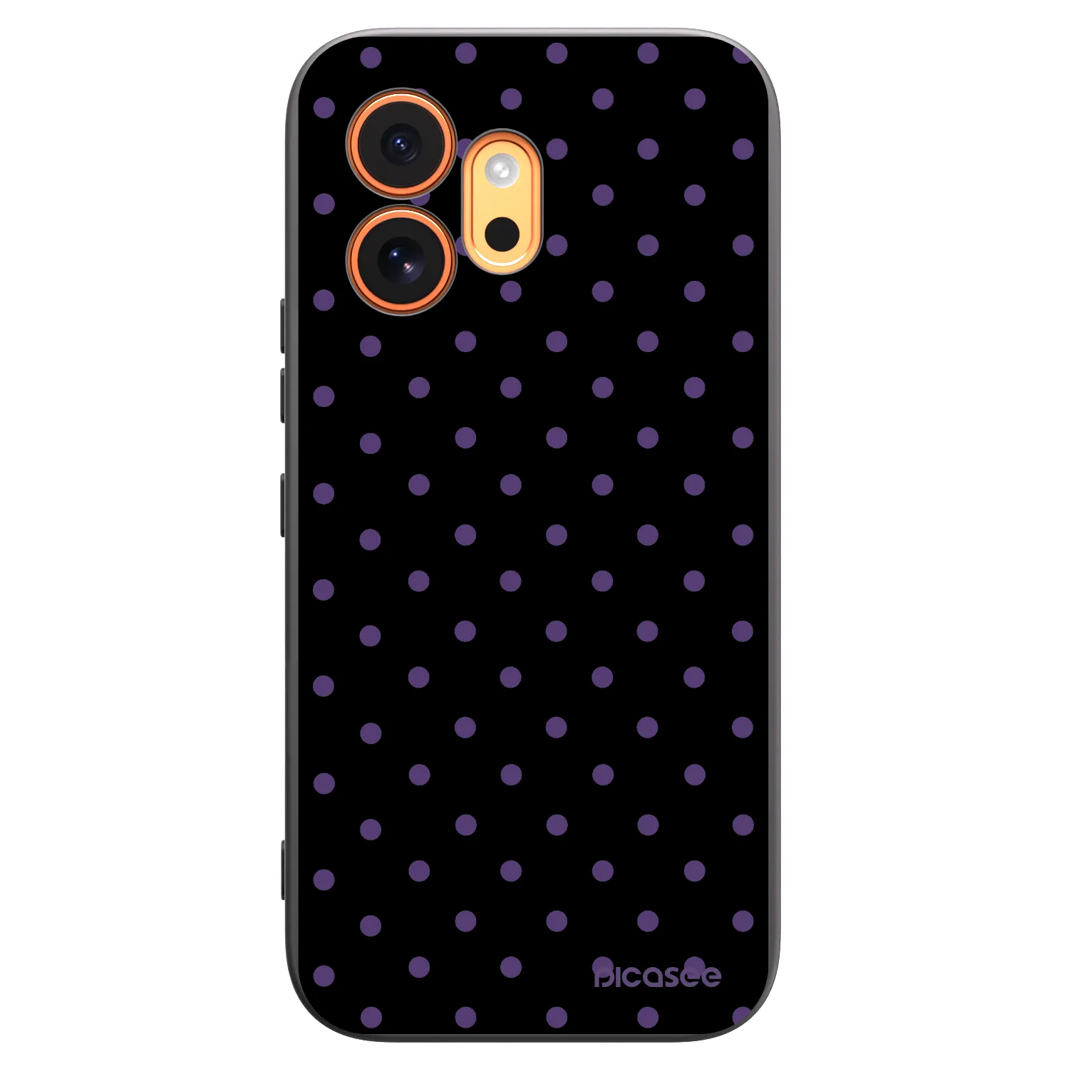 Picasee fekete szilikon tok az alábbi mobiltelefonokra Honor 600 - Flickers