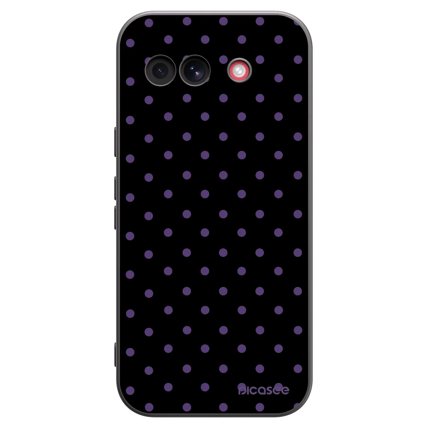 Picasee fekete szilikon tok az alábbi mobiltelefonokra Google Pixel 10a - Flickers