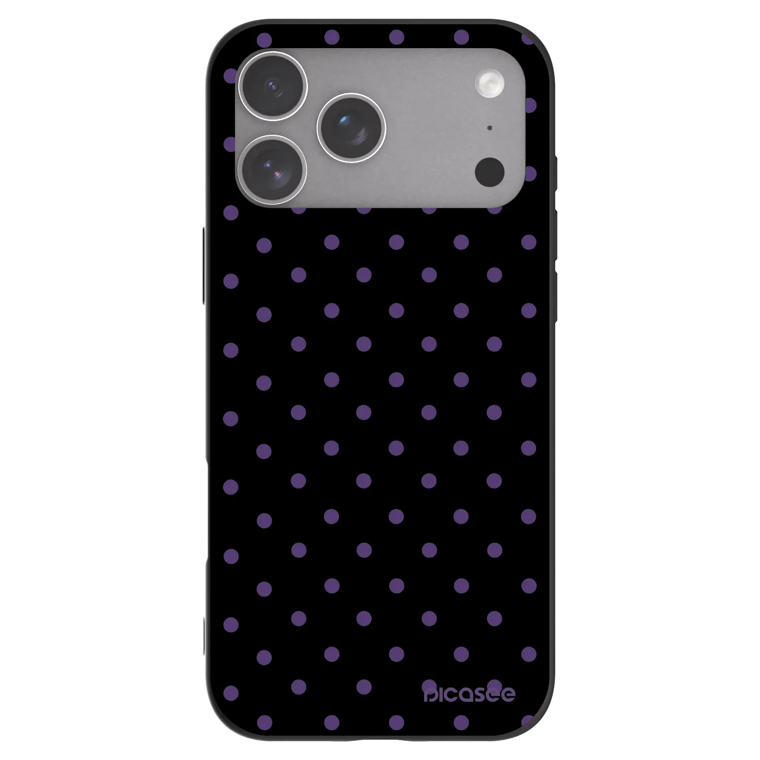 Picasee fekete szilikon tok az alábbi mobiltelefonokra Apple iPhone 18 Pro Max - Flickers